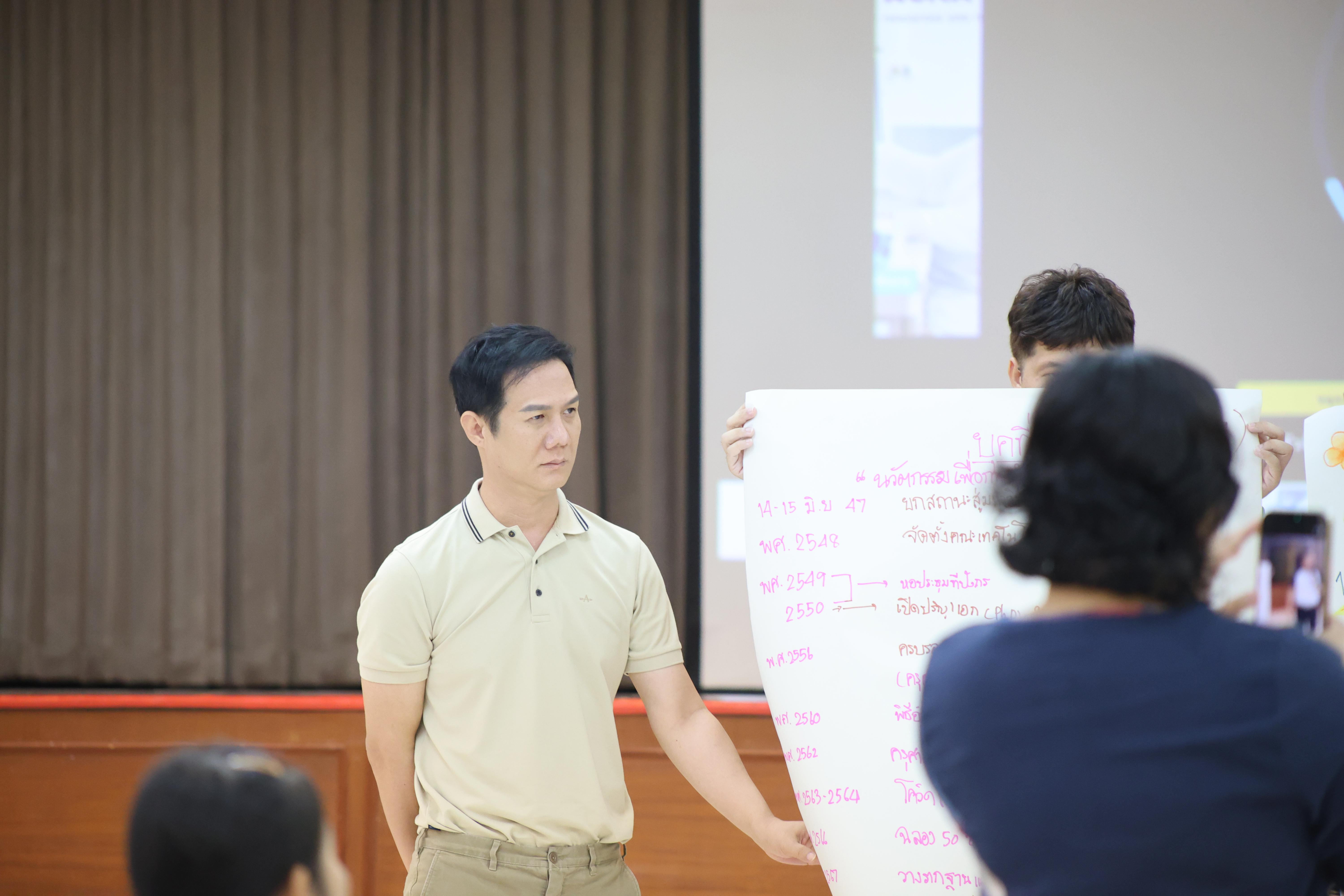 257. วันนี้เป็นการอบรมในโมดูลที่ 10 เรื่อง “ทักษะการโค้ชเพื่อการพัฒนา Soft Skills” .