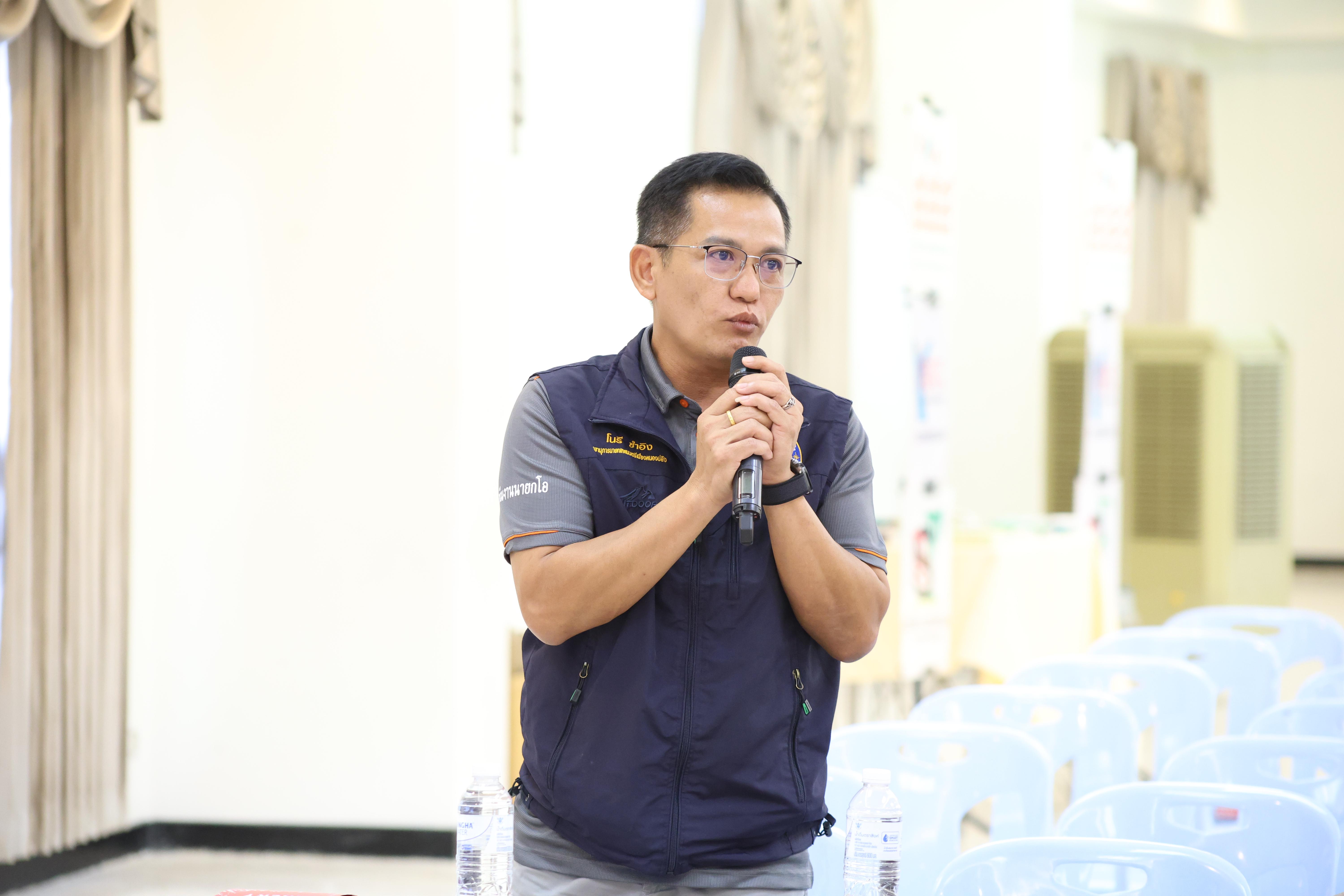 97. กิจกรรมแถลงความตามบันทึกข้อตกลงความเข้าใจโครงการสร้างเสริมวินัยจราจรระดับปฐมวัยสู่ชุมชนจราจรปลอดภัยอย่างยั่งยืน