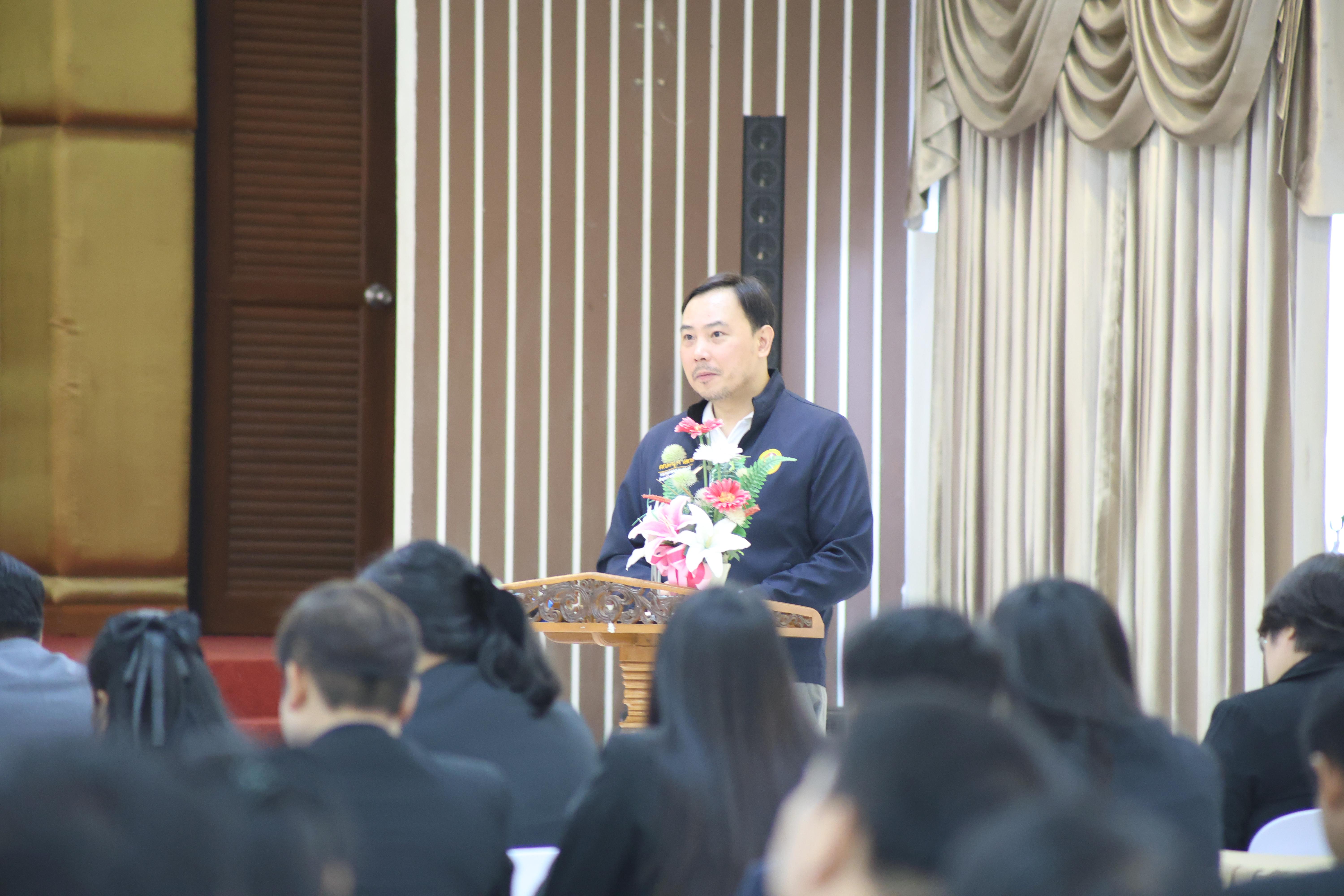 49. กิจกรรมสานสัมพันธ์สู่ขวัญน้อง-พี่ ตามวิถีวัฒนธรรมกัลยาณมิตรของนักศึกษาระดับบัณฑิตศึกษา สาขาวิชาบริหารการศึกษา ประจำปีการศึกษา2569