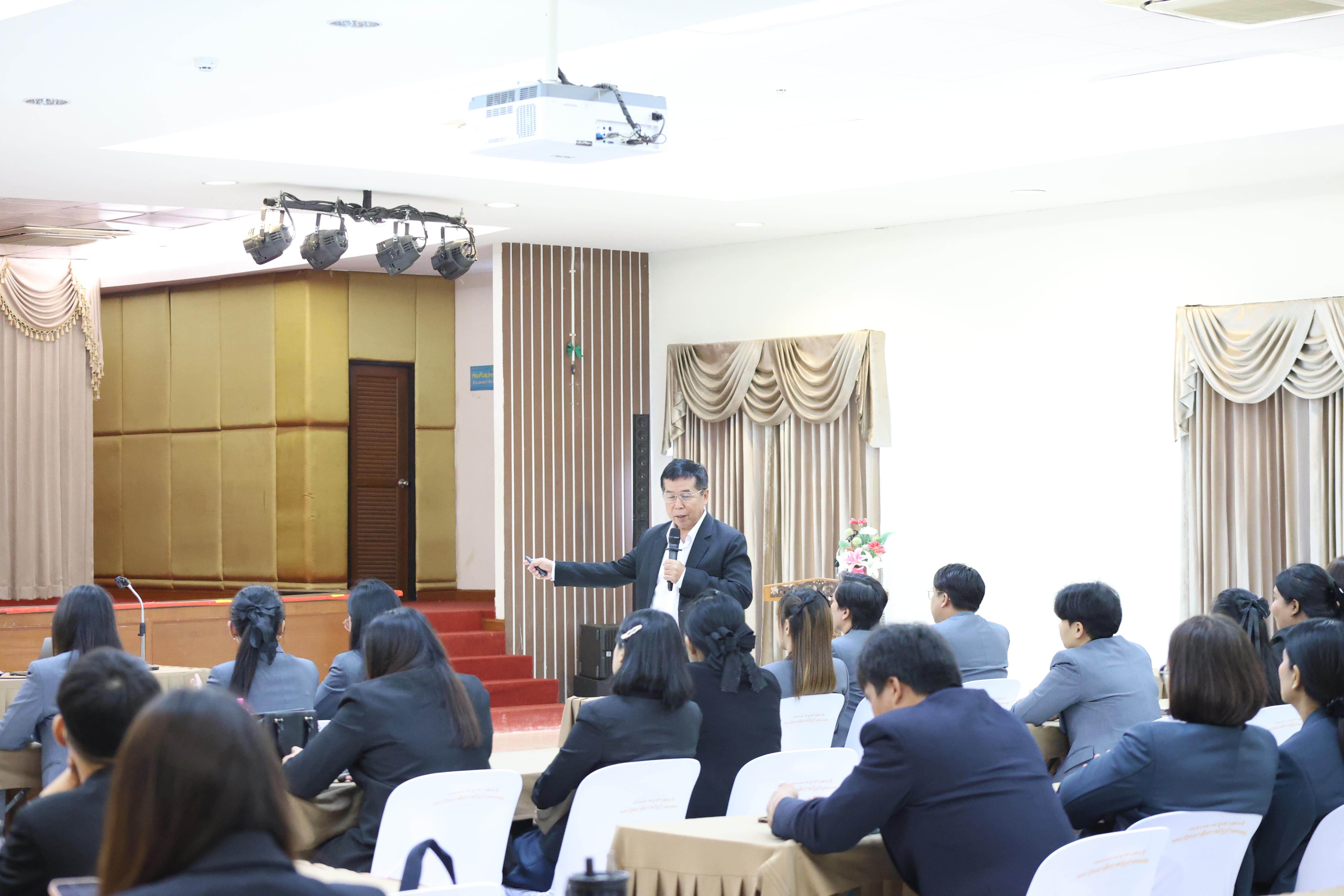 66. กิจกรรมสานสัมพันธ์สู่ขวัญน้อง-พี่ ตามวิถีวัฒนธรรมกัลยาณมิตรของนักศึกษาระดับบัณฑิตศึกษา สาขาวิชาบริหารการศึกษา ประจำปีการศึกษา2569
