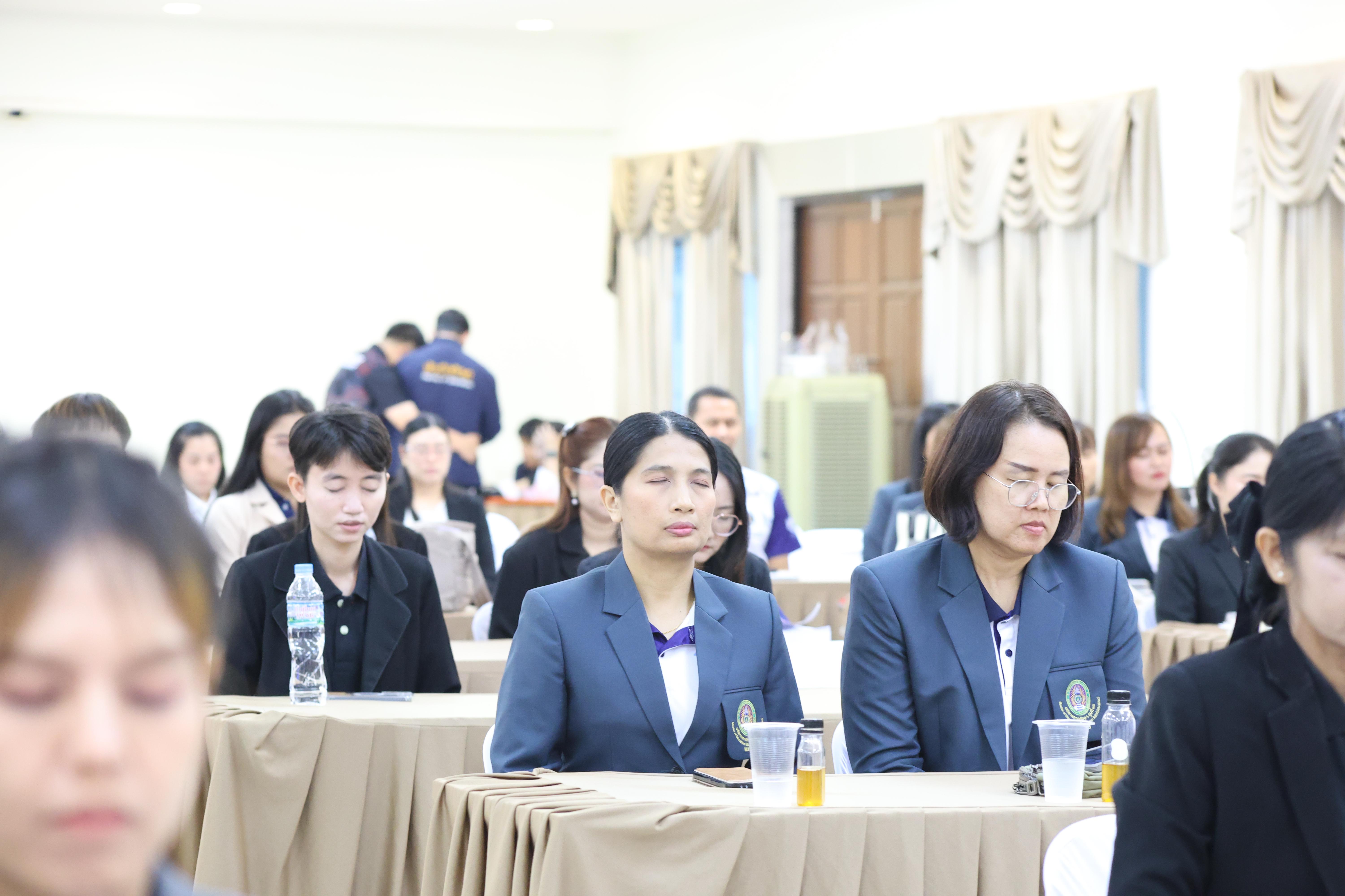 119. กิจกรรมสานสัมพันธ์สู่ขวัญน้อง-พี่ ตามวิถีวัฒนธรรมกัลยาณมิตรของนักศึกษาระดับบัณฑิตศึกษา สาขาวิชาบริหารการศึกษา ประจำปีการศึกษา2569