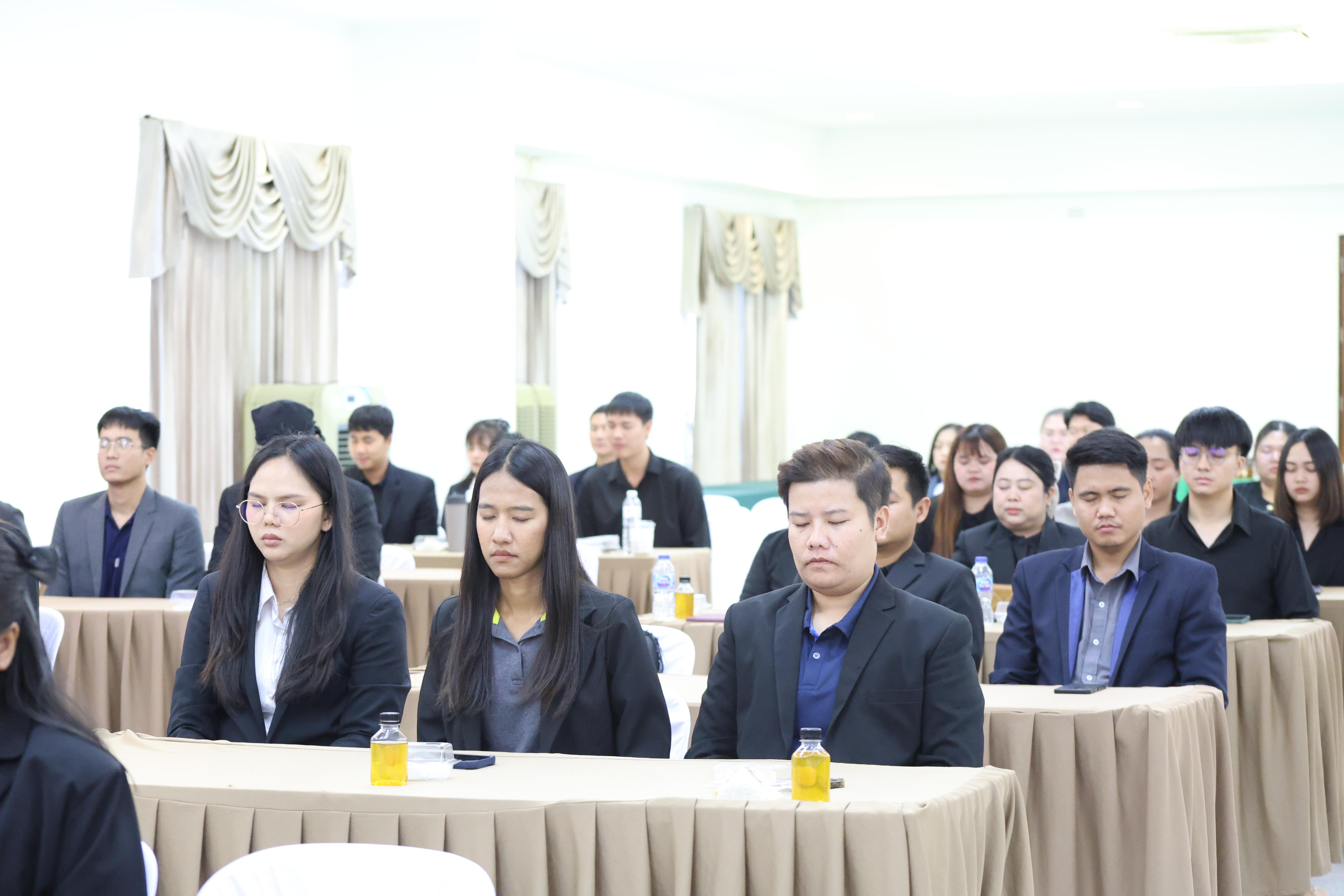 121. กิจกรรมสานสัมพันธ์สู่ขวัญน้อง-พี่ ตามวิถีวัฒนธรรมกัลยาณมิตรของนักศึกษาระดับบัณฑิตศึกษา สาขาวิชาบริหารการศึกษา ประจำปีการศึกษา2569