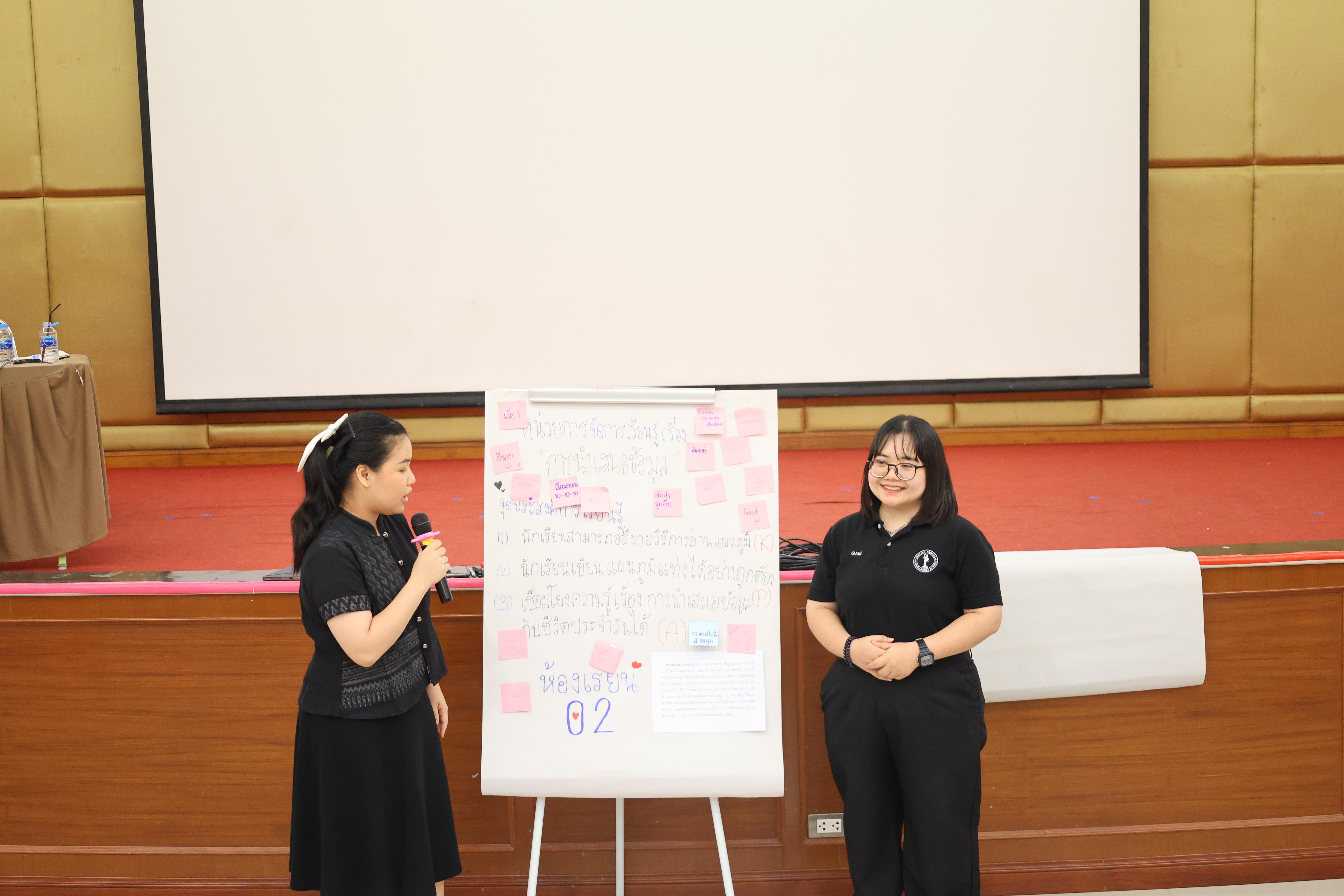 199. โครงการสัมมนาเป็นหมู่คณะพัฒนาทักษะการสอนและความเป็นครู และพัฒนาส่งเสริมด้านภาษาไทยและภาษาอังกฤษ
