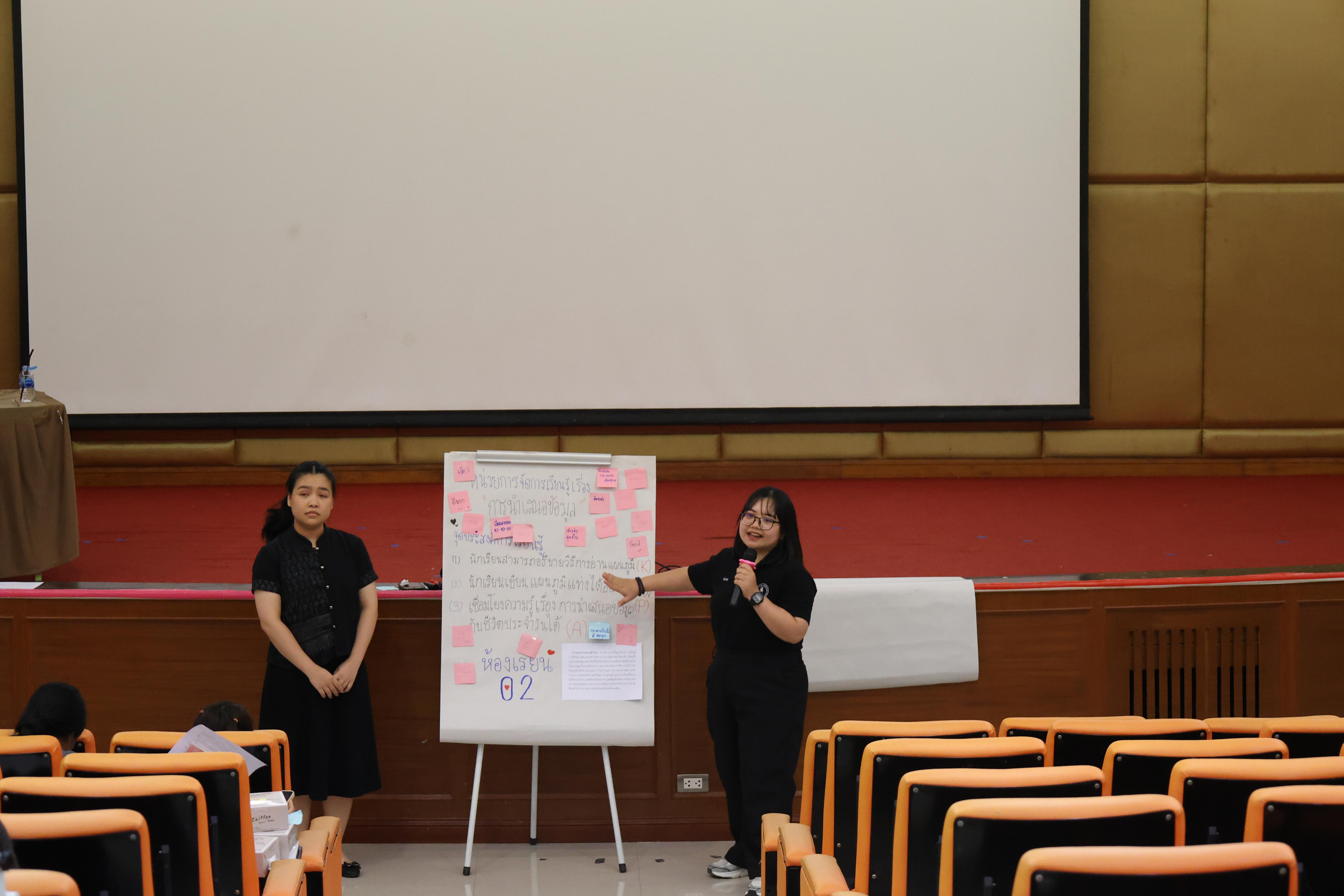 203. โครงการสัมมนาเป็นหมู่คณะพัฒนาทักษะการสอนและความเป็นครู และพัฒนาส่งเสริมด้านภาษาไทยและภาษาอังกฤษ