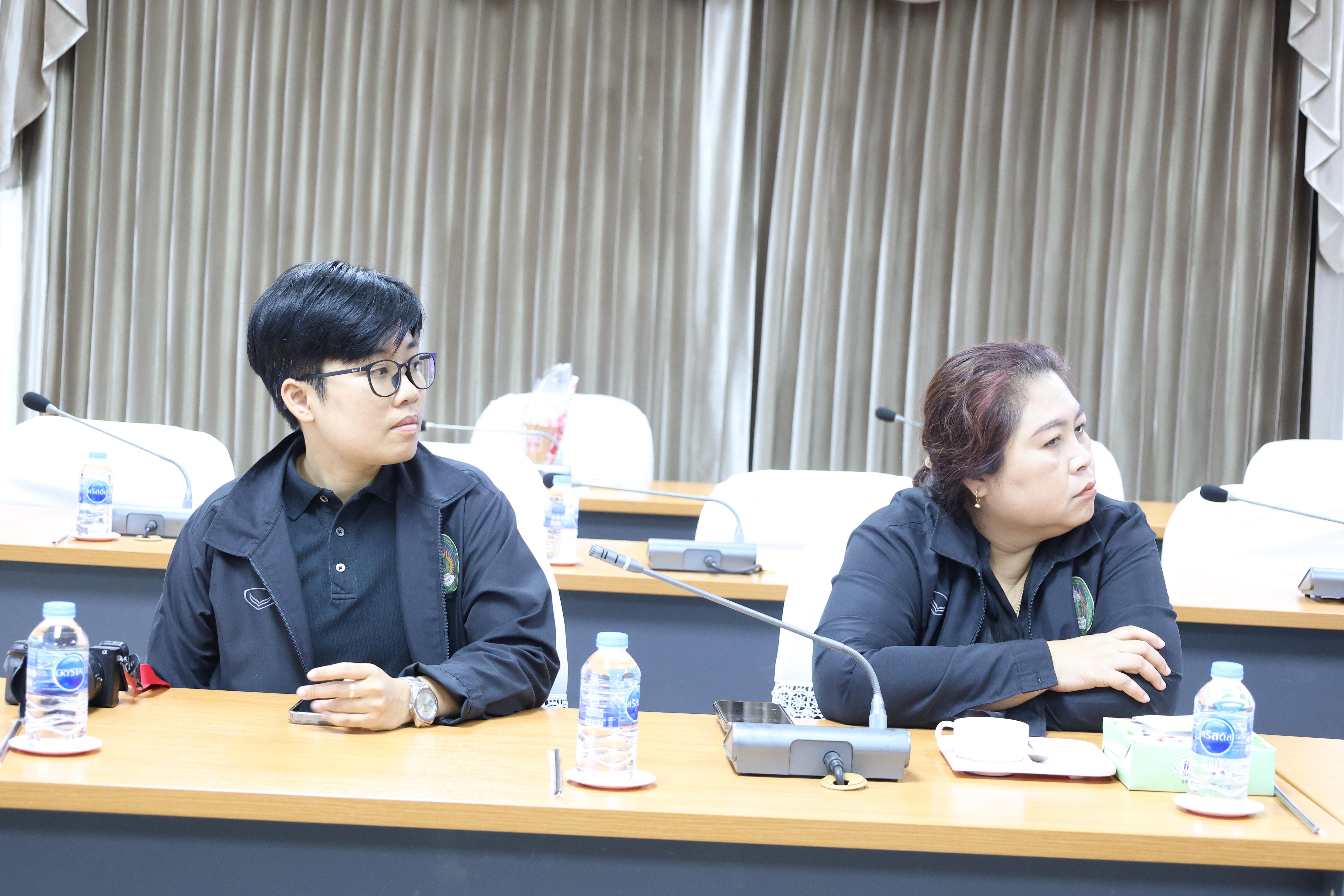 7. ต้อนรับคณะศึกษาดูงานจากมหาวิทยาลัยราชภัฏราชนครินทร์