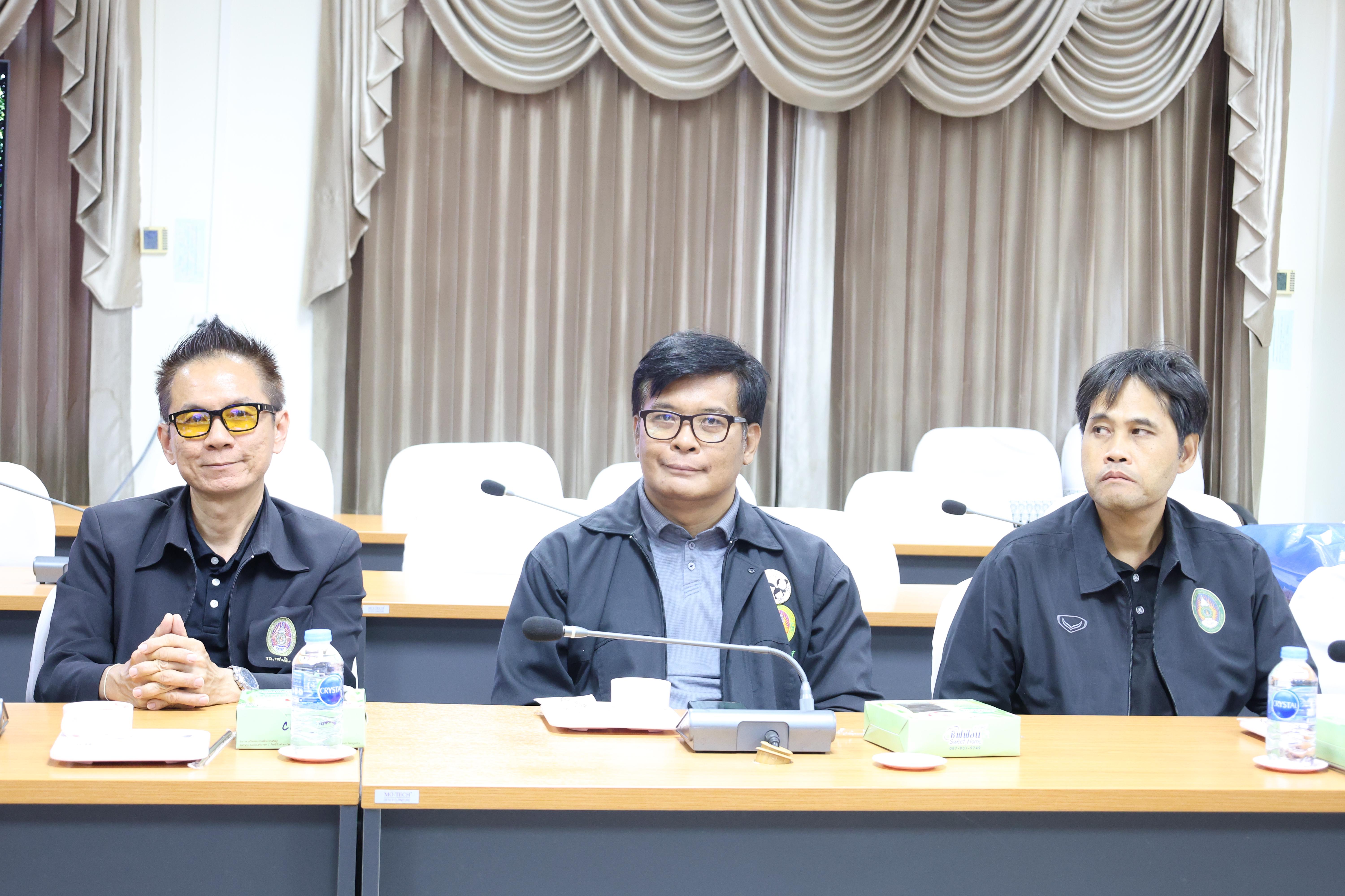 13. ต้อนรับคณะศึกษาดูงานจากมหาวิทยาลัยราชภัฏราชนครินทร์