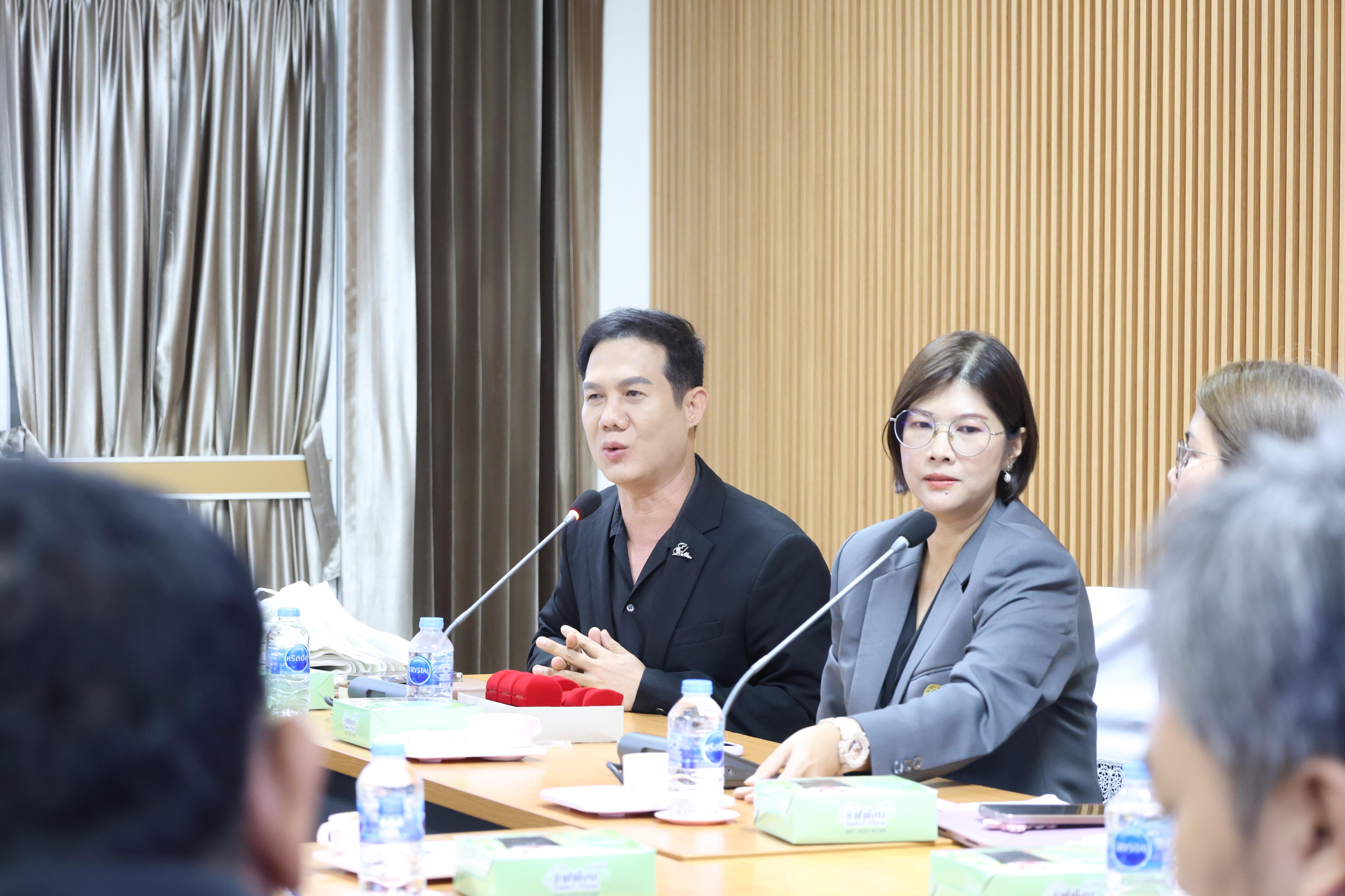 36. ต้อนรับคณะศึกษาดูงานจากมหาวิทยาลัยราชภัฏราชนครินทร์