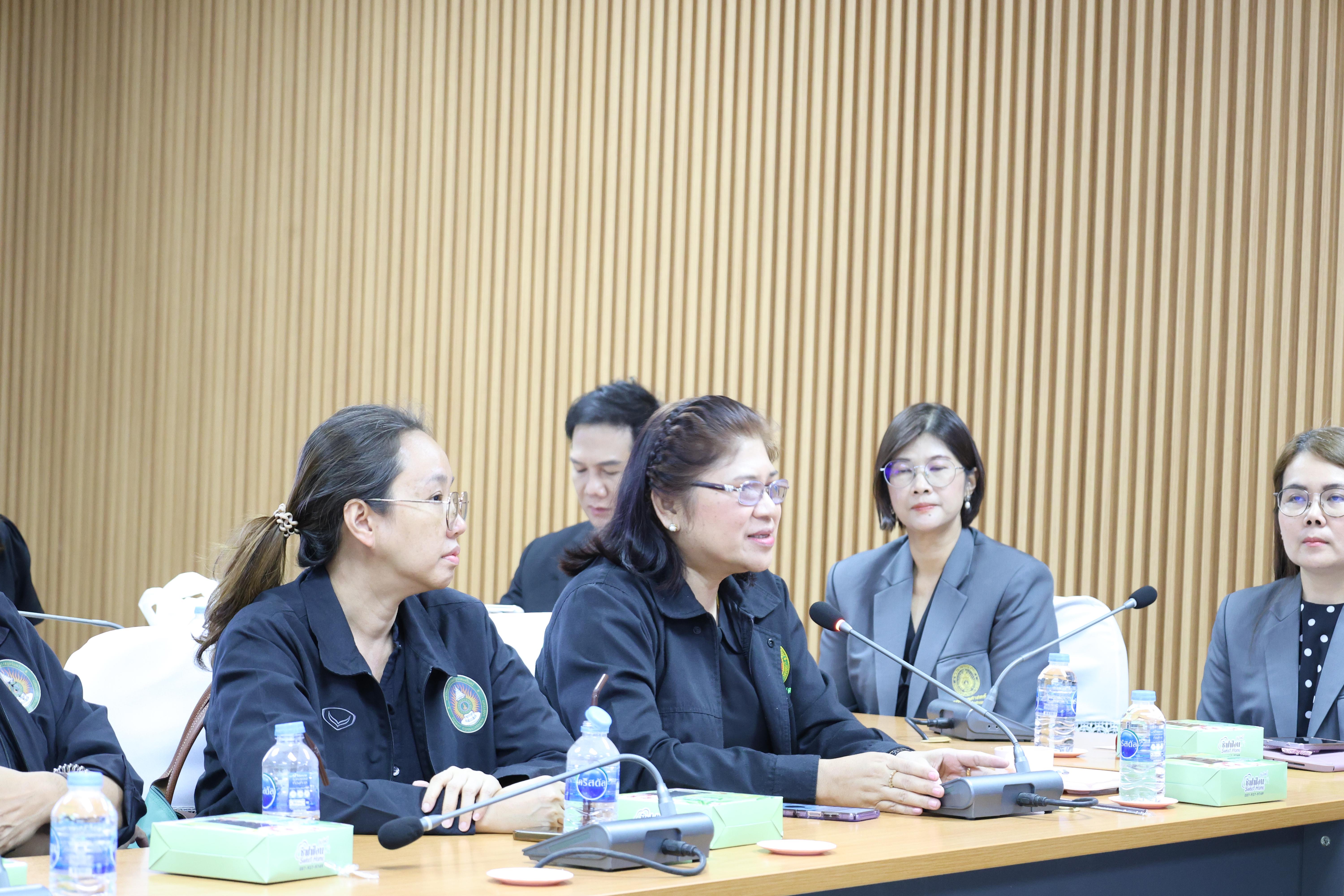 52. ต้อนรับคณะศึกษาดูงานจากมหาวิทยาลัยราชภัฏราชนครินทร์