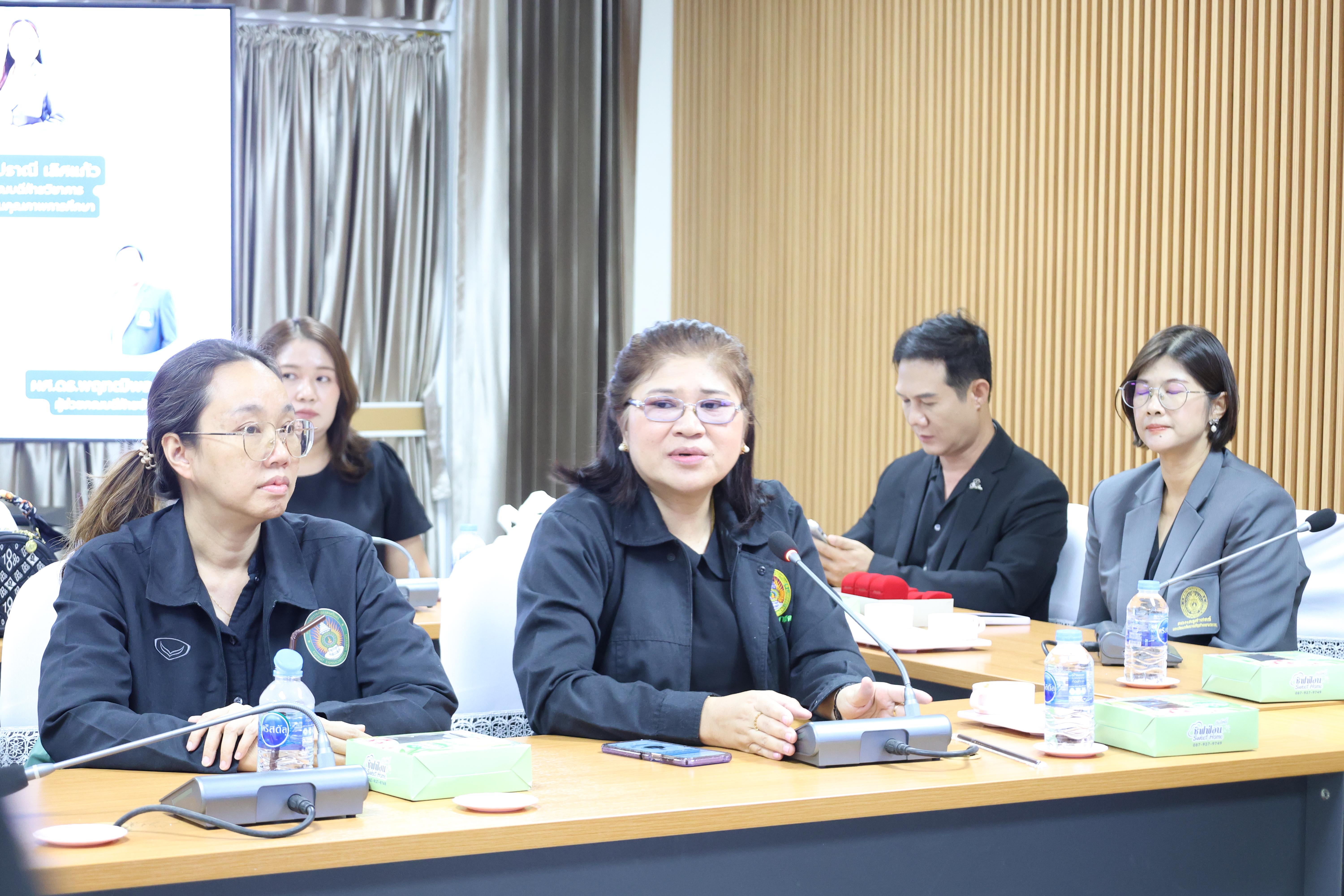 53. ต้อนรับคณะศึกษาดูงานจากมหาวิทยาลัยราชภัฏราชนครินทร์