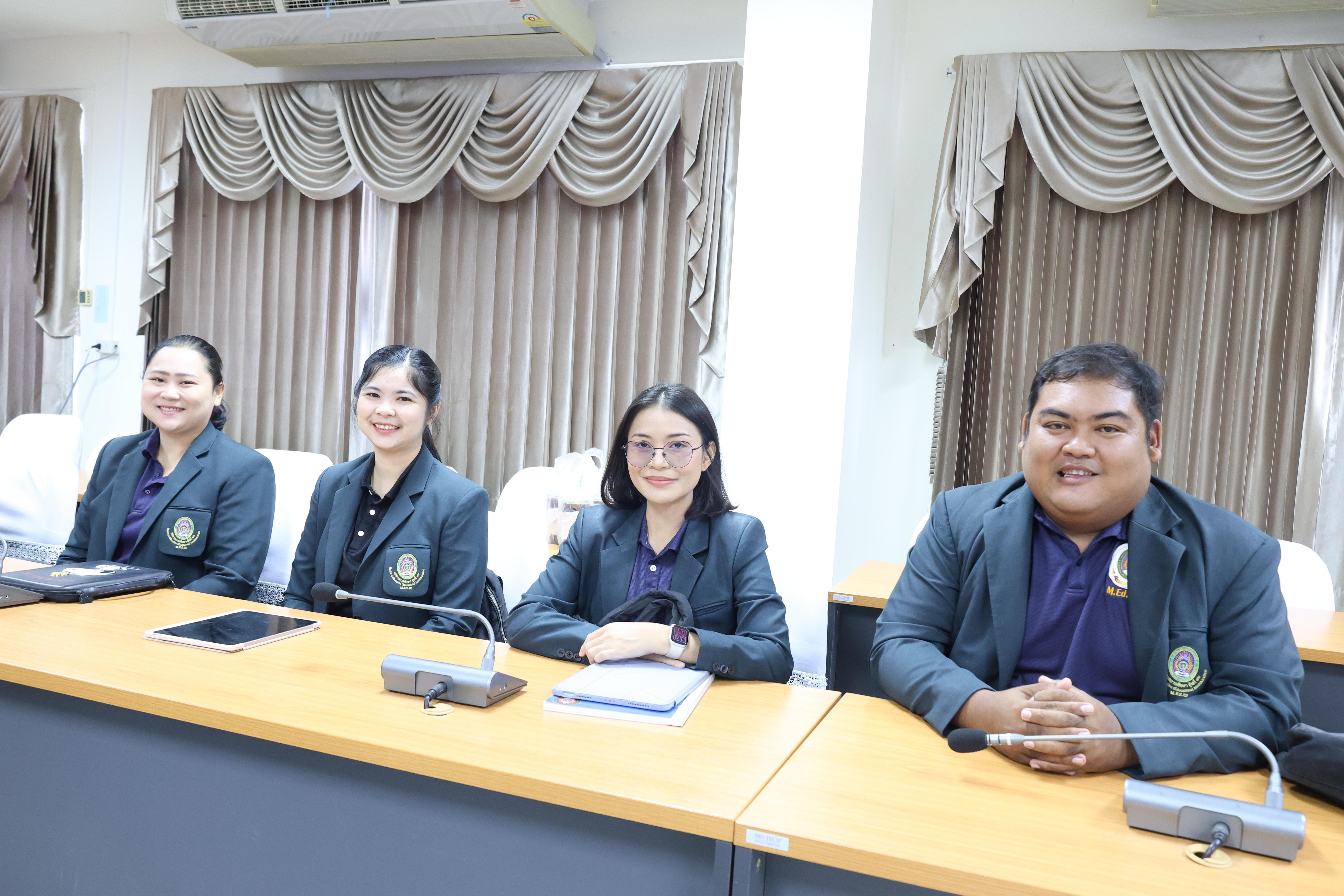 18. กิจกรรมสัมมนาถอดบทเรียนจากการฝึกประสบการณ์วิชาชีพผู้บริหารสถานศึกษาและผู้บริหารการศึกษา สาขาวิชาการบริหารการศึกษา