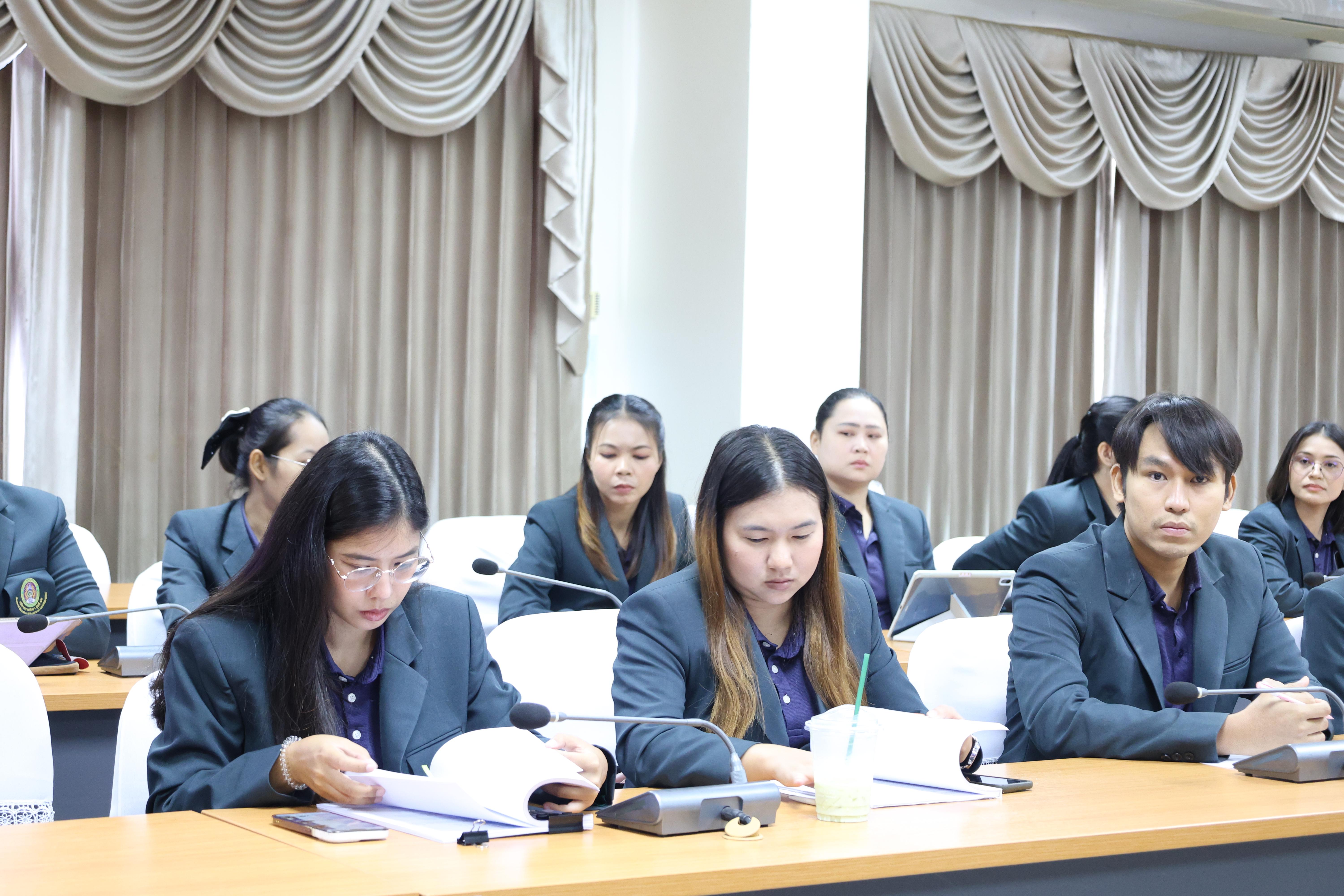 25. กิจกรรมสัมมนาถอดบทเรียนจากการฝึกประสบการณ์วิชาชีพผู้บริหารสถานศึกษาและผู้บริหารการศึกษา สาขาวิชาการบริหารการศึกษา