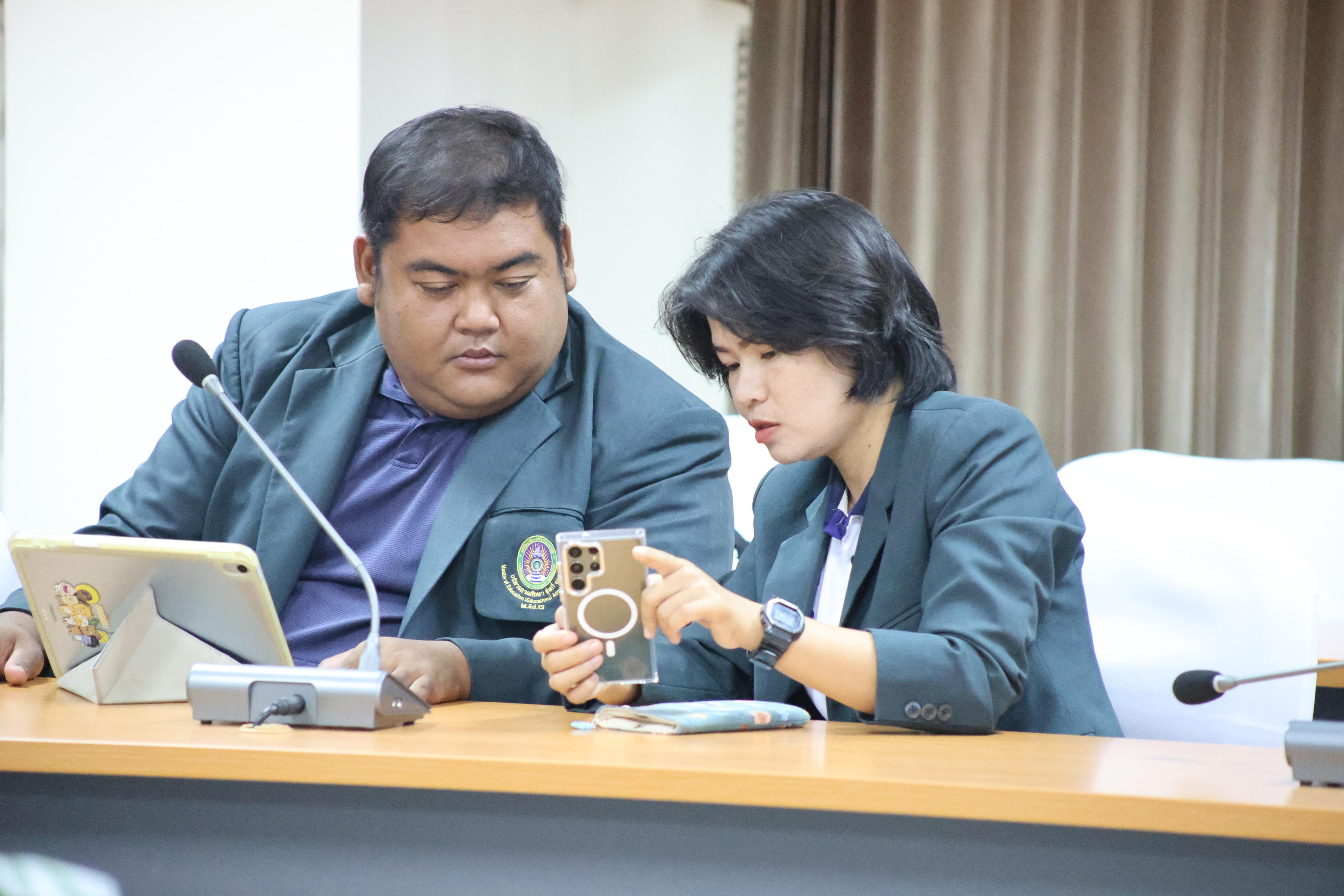 80. กิจกรรมสัมมนาถอดบทเรียนจากการฝึกประสบการณ์วิชาชีพผู้บริหารสถานศึกษาและผู้บริหารการศึกษา สาขาวิชาการบริหารการศึกษา