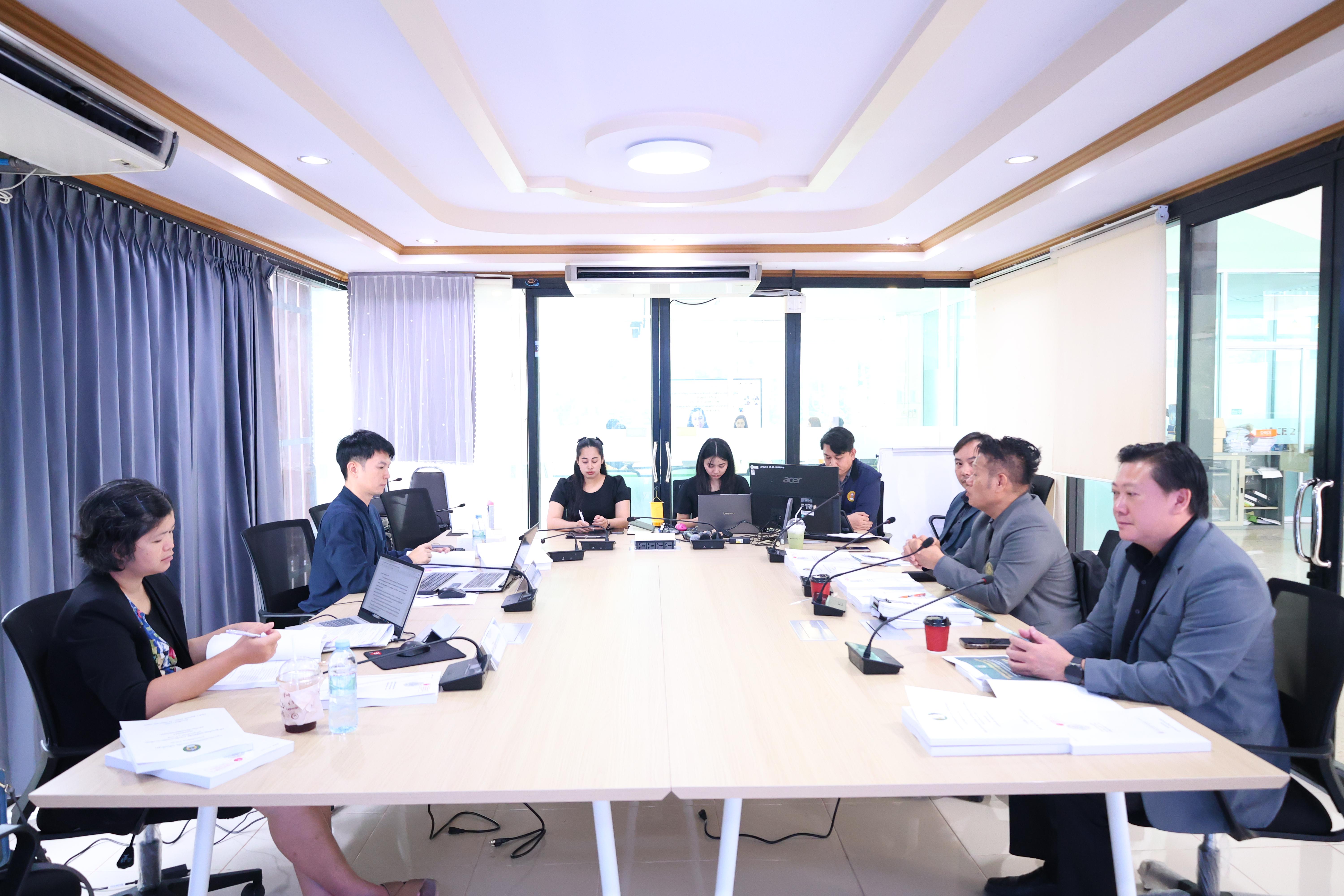 14. ตรวจประเมินตนเองระดับหลักสูตร AUN-QA สาขาวิชาหลักสูตรบริหารการศึกษา