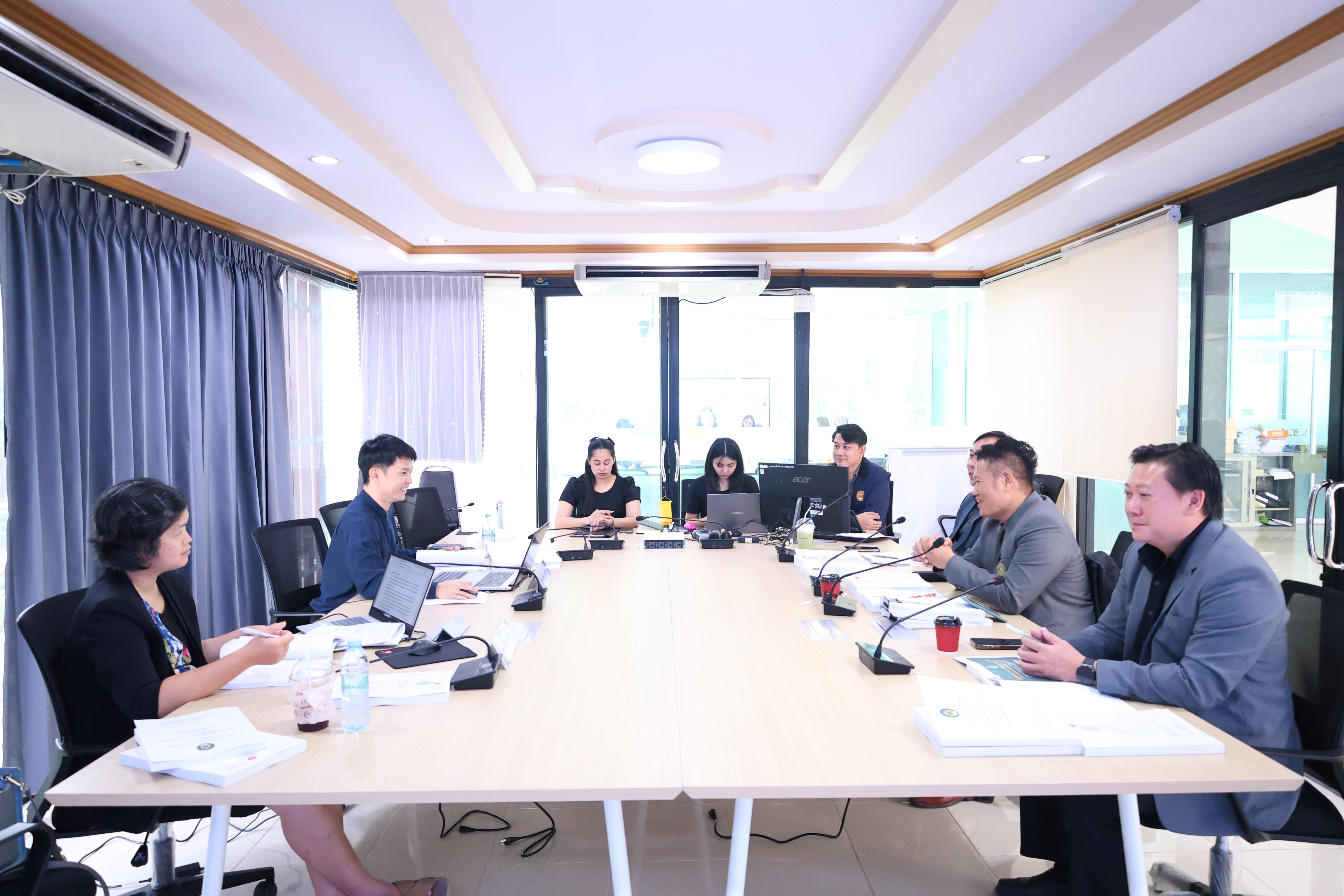 15. ตรวจประเมินตนเองระดับหลักสูตร AUN-QA สาขาวิชาหลักสูตรบริหารการศึกษา