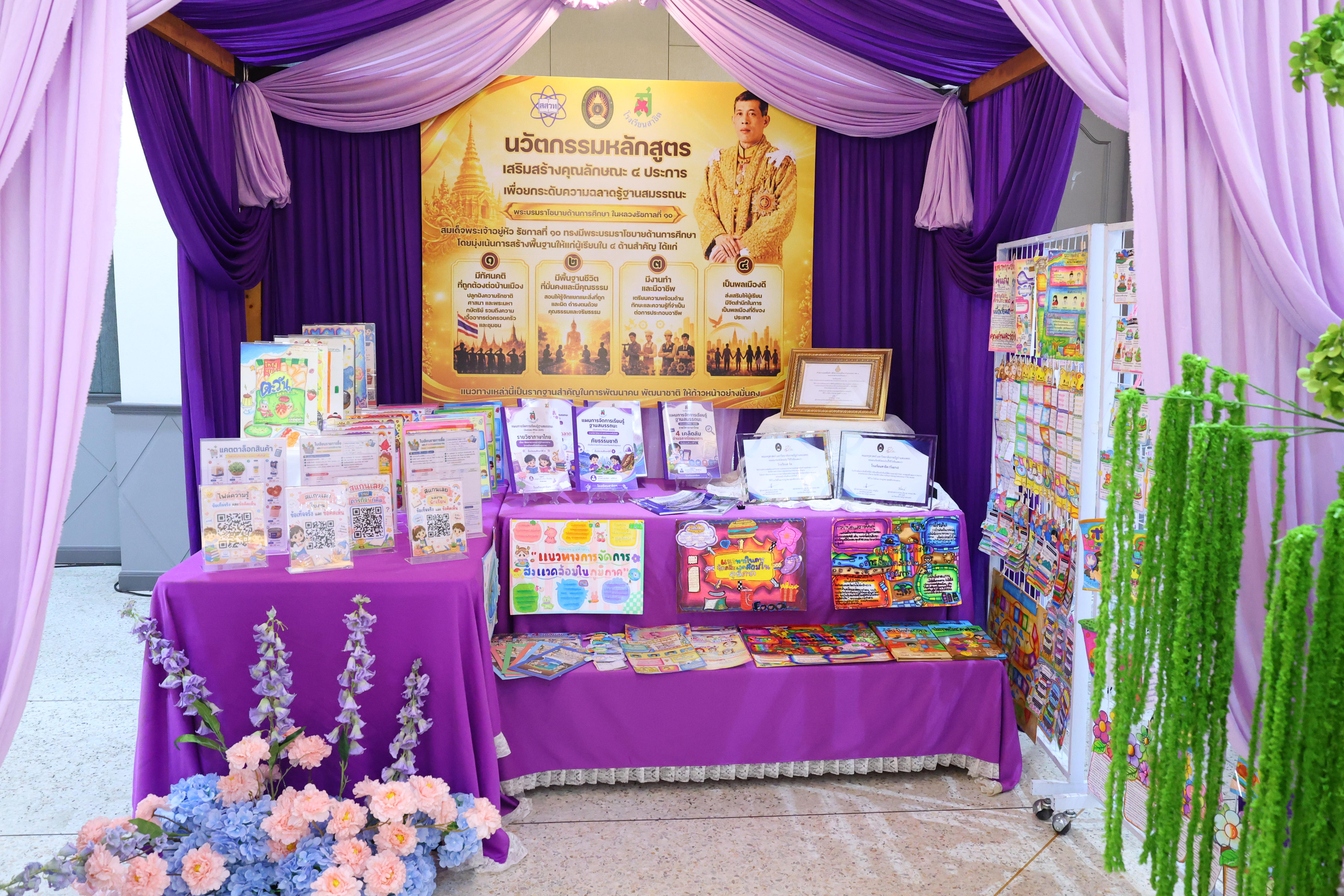 320. สัมมานาวิชาการโรงเรียนต้นแบบเชิงพื้นที่หลักสูตรเสริมสร้างคุณลักษณะ 4 ประการโดยใช้การจัดการเรียนการสอนสมรรถนะ PTRU MODEL เป็นฐานสำหรับครูเพื่อขับเคลื่อนนักเรียนให้มีความฉลาดรู้(PISA)