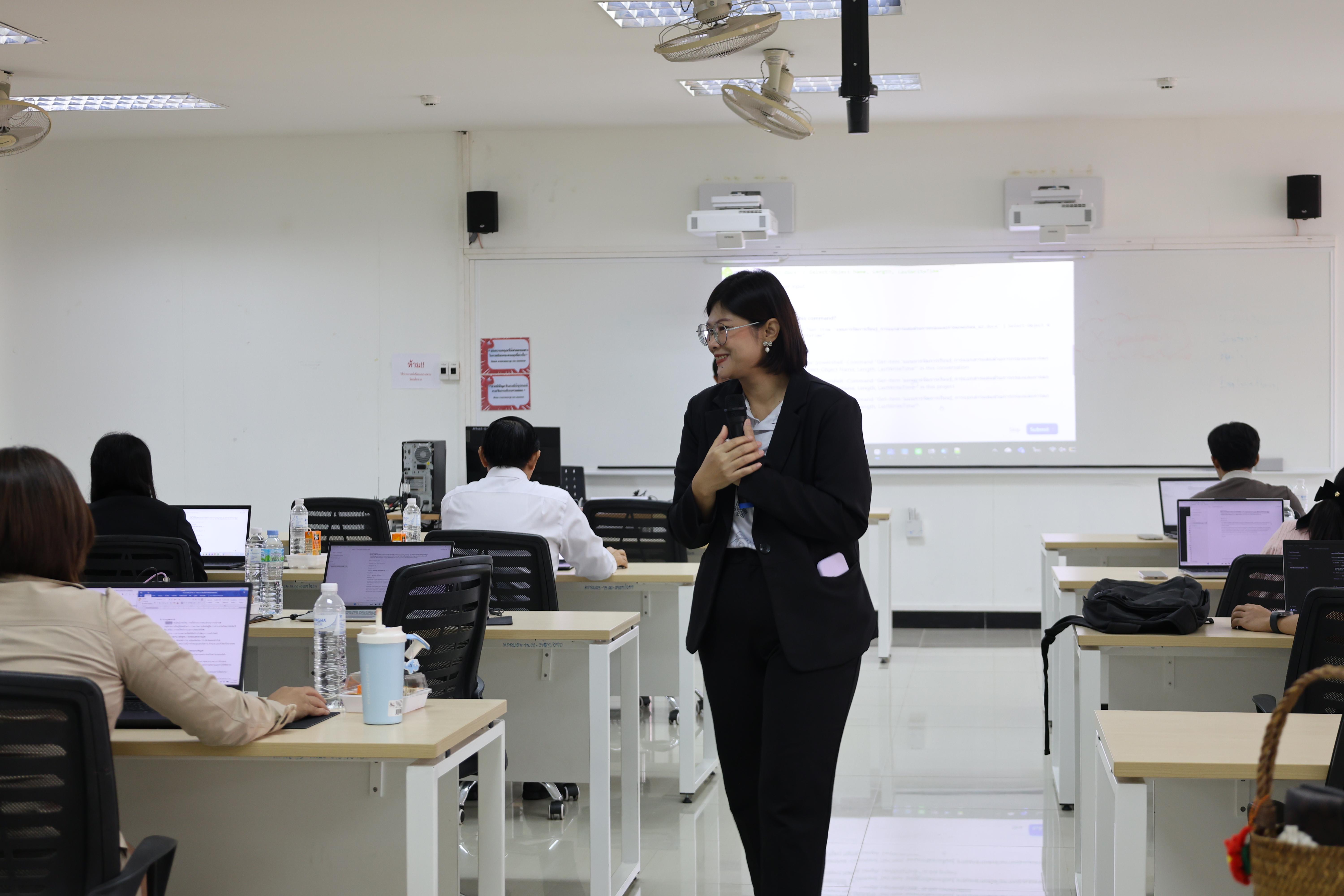 216. โครงการการผลิตสื่อการสอนด้วยนวัตกรรม AI ของครูเพื่อส่งเสริมความคิดสร้างสรรค์สำหรับผู้เรียนในยุคดิจิทัลตามบริบทของโรงเรียน ภายใต้โครงการพัฒนาคุณภาพการศึกษาและการพัฒนาท้องถิ่นโดยมีสถาบันอุดมศึกษาเป็นพี่เลี้ยงเครือข่ายเพื่อการพัฒนาอุดมศึกษา