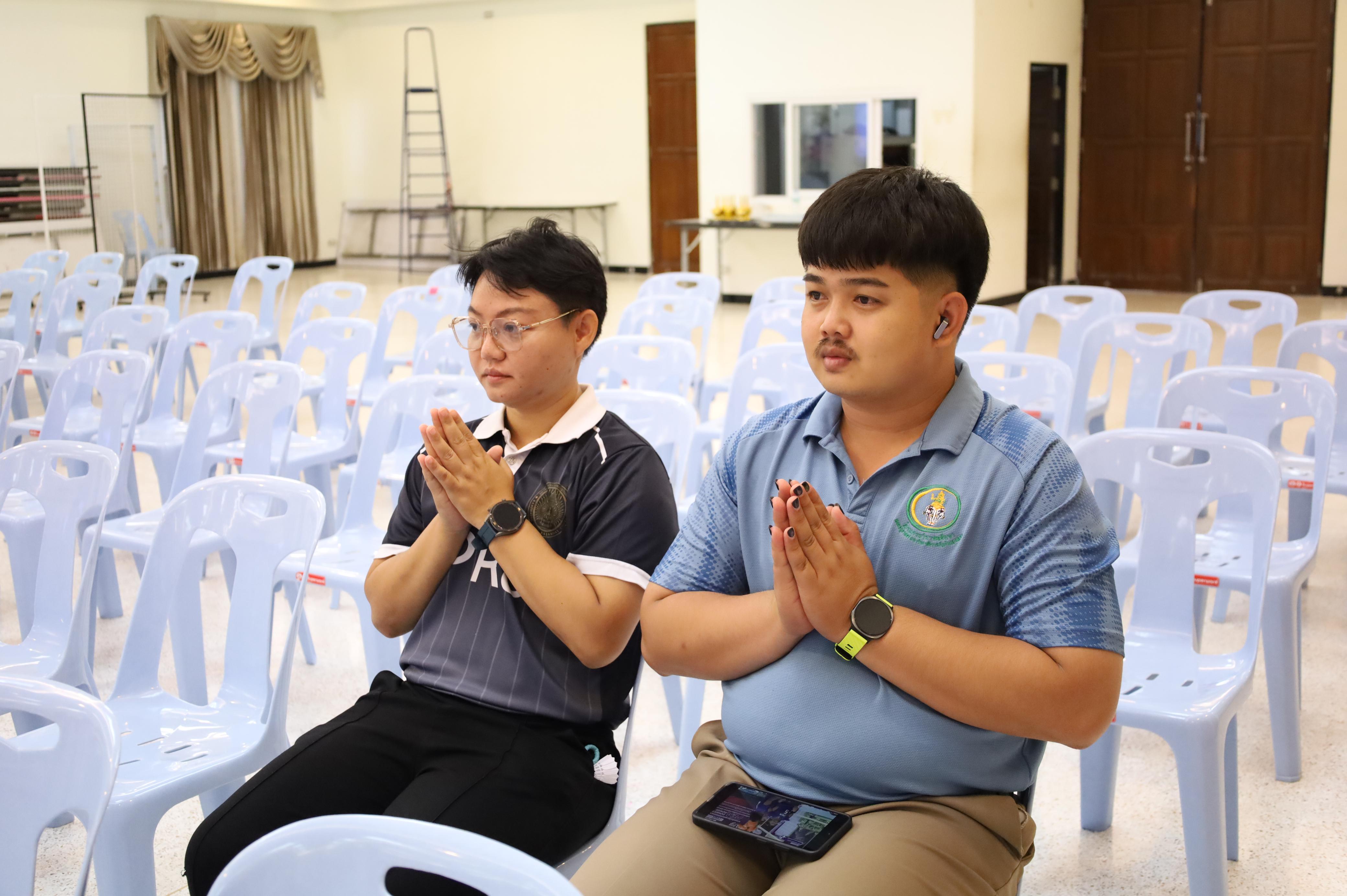 52. พิธีทอดผ้าป่าสามัคคี เพื่ออุทิศบุญกุศลให้แก่ผู้วายชนม์ ขอขอบคุณผู้บริหาร คณาจารย์ บุคลากร และผู้มีจิตศรัทธาทุกท่าน