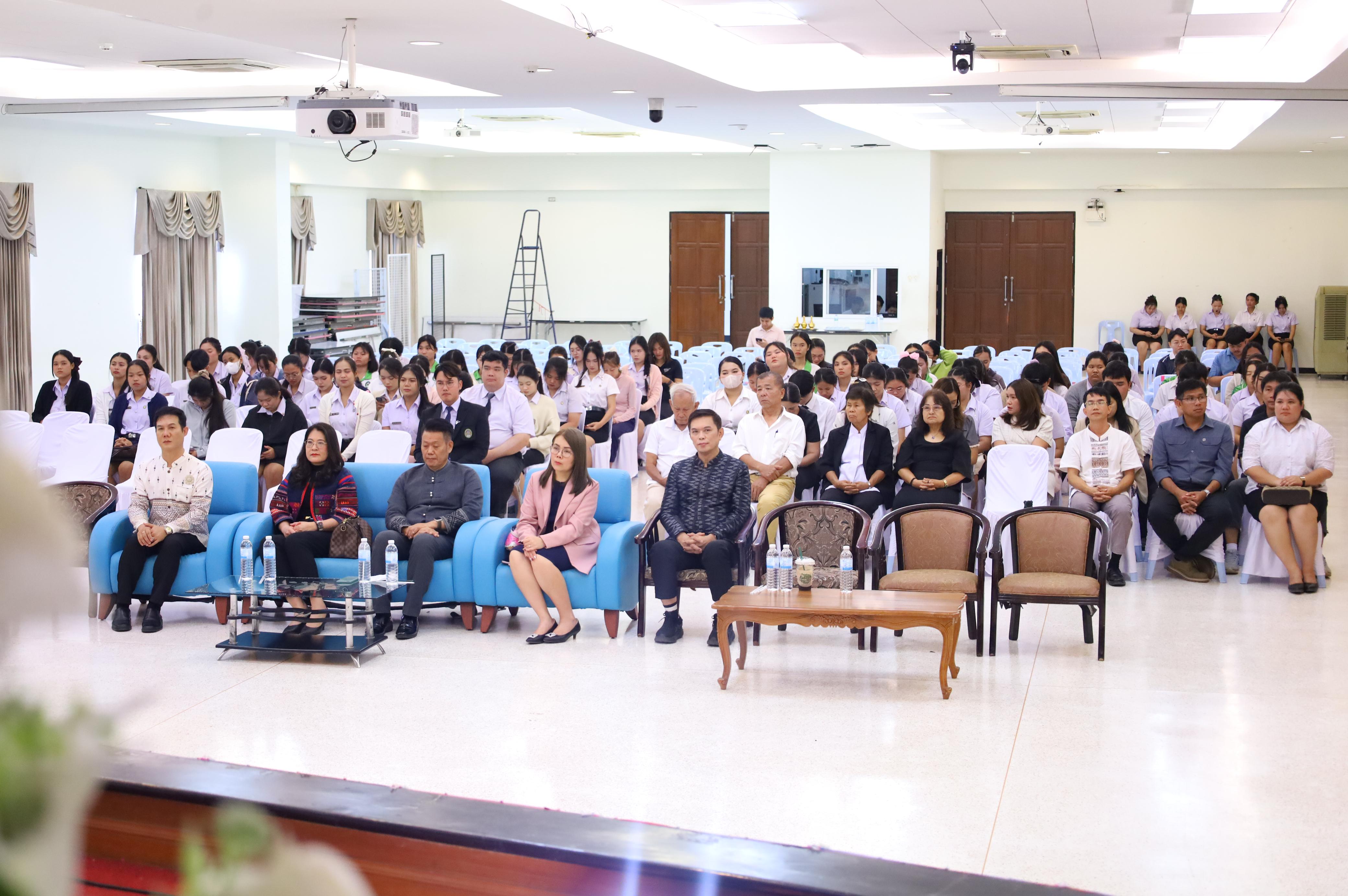 74. พิธีทอดผ้าป่าสามัคคี เพื่ออุทิศบุญกุศลให้แก่ผู้วายชนม์ ขอขอบคุณผู้บริหาร คณาจารย์ บุคลากร และผู้มีจิตศรัทธาทุกท่าน
