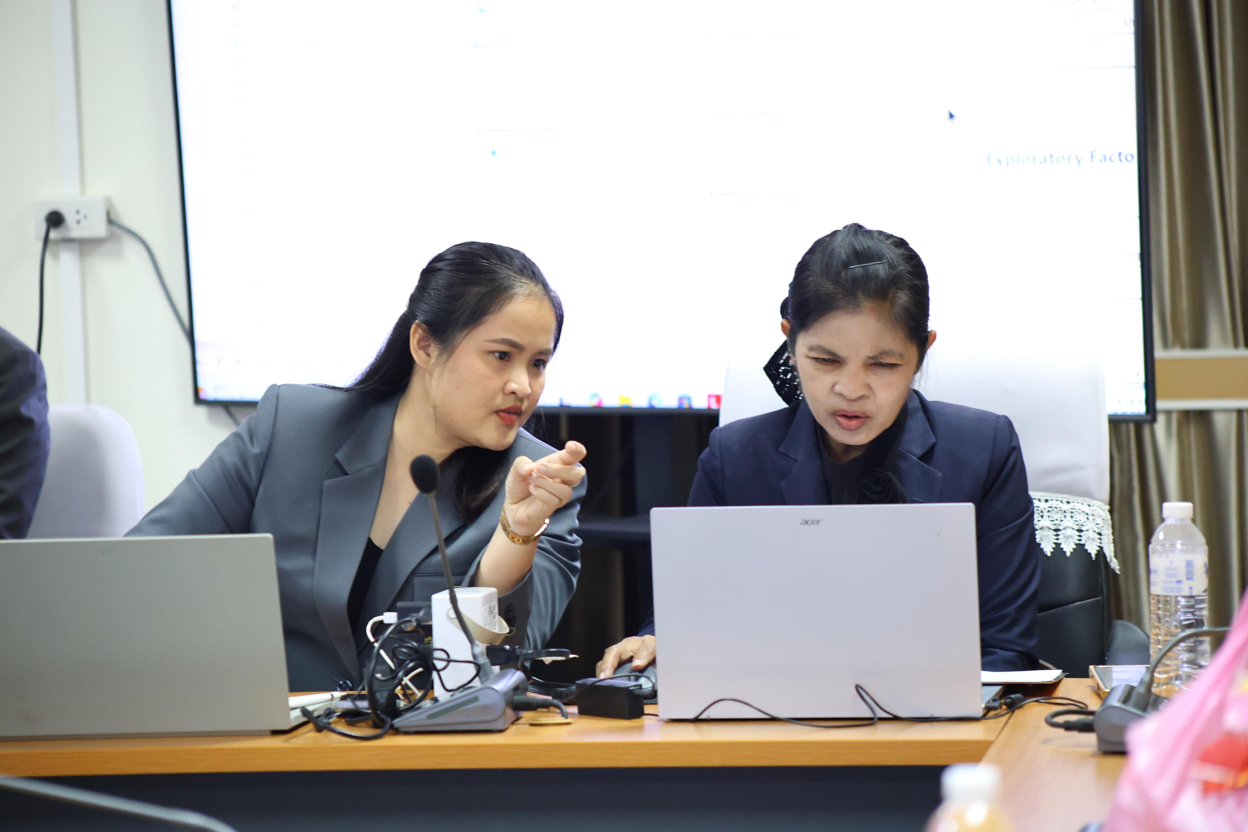 110. การใช้สถิตขั้นสูงในการวิจัยสำหรับนักศึกษาระดับบัณฑิตศึกษา