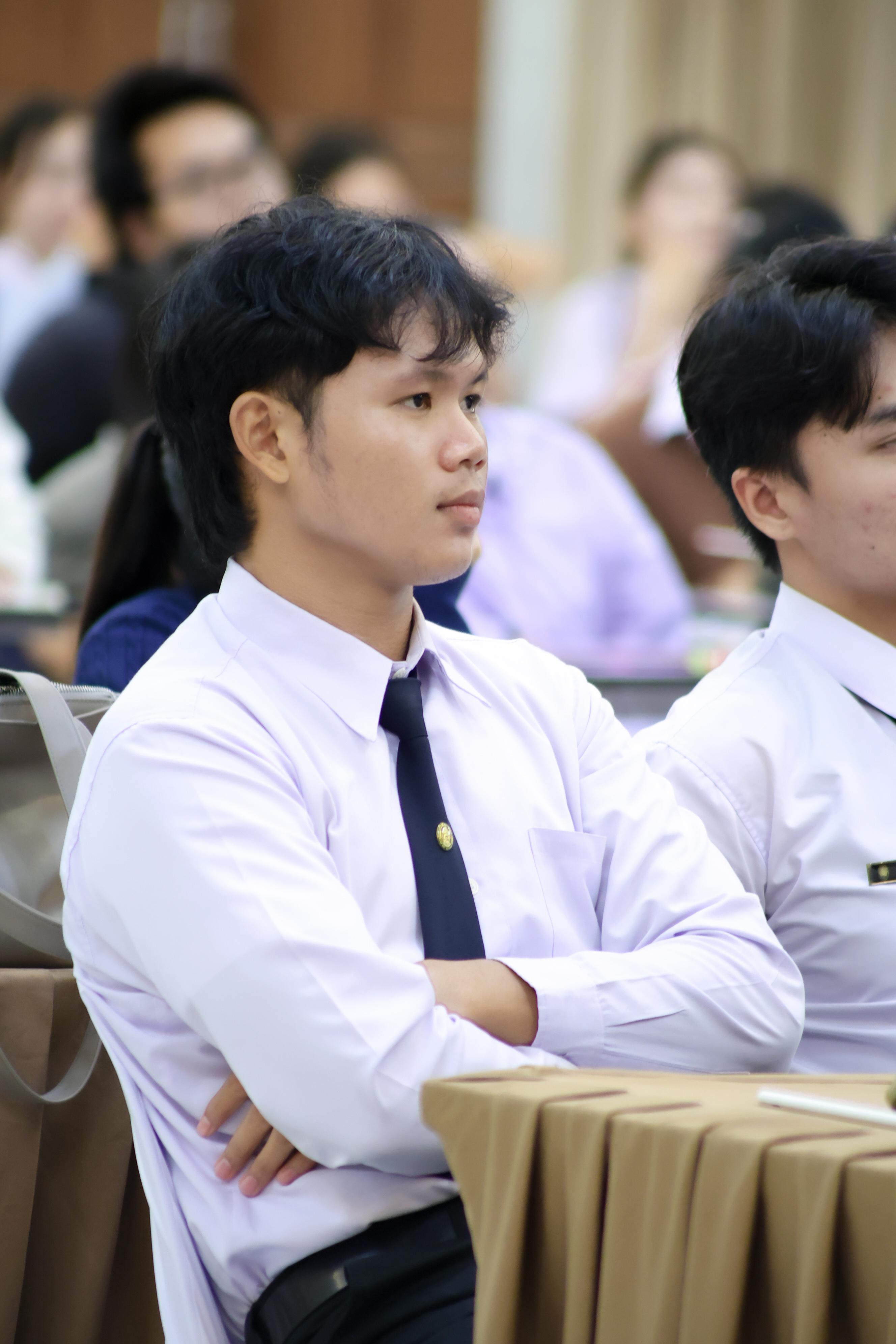 122. วันที่ 21 กันยายน 2569 คณะครุศาสตร์ มหาวิทยาลัยราชภัฏกำแพงเพชร ได้จัดการอาบรมติวสอบใบอนุญาติประกอบวิชาชีพให้กับนักศึกษาชั้นปี 3