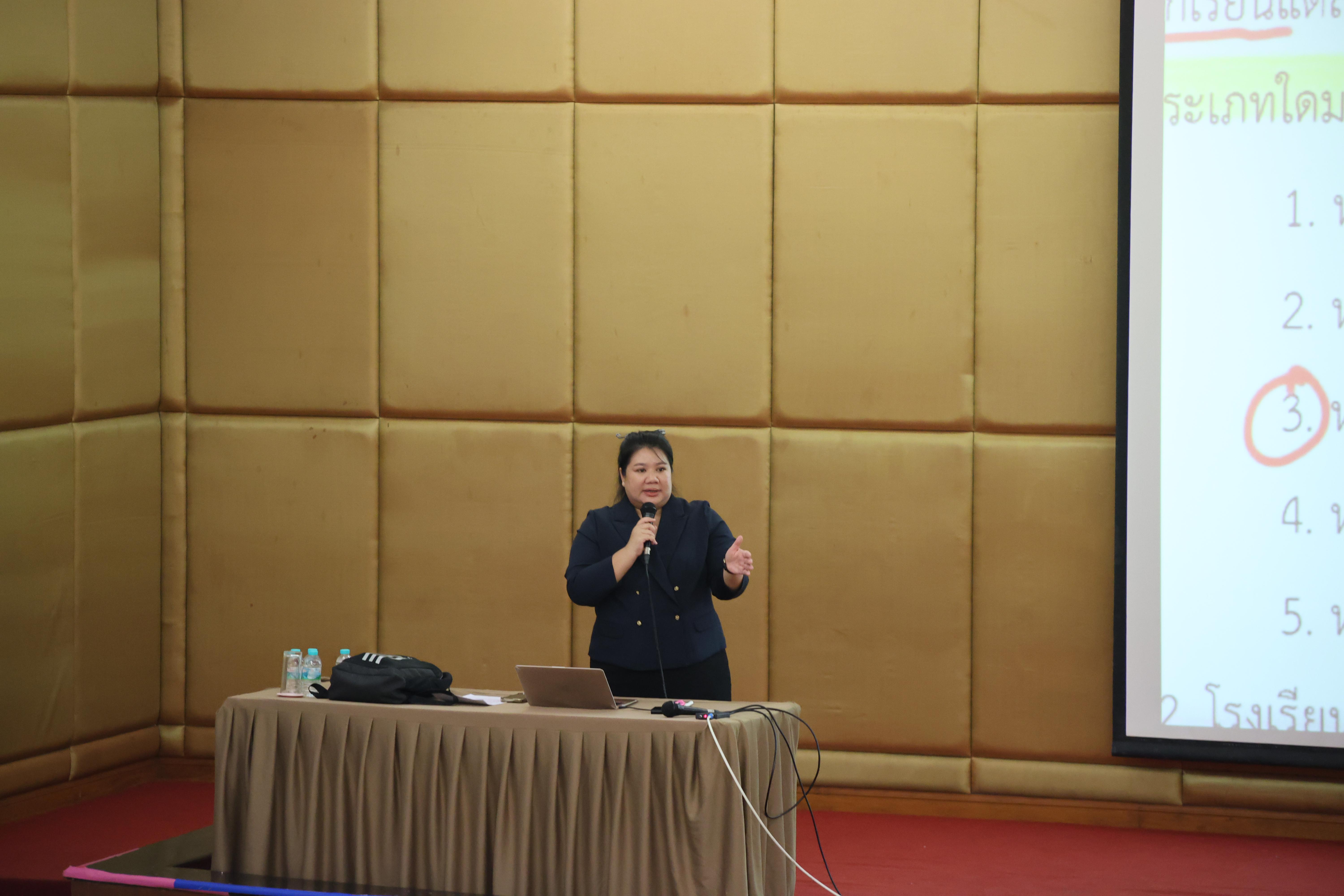 124. วันที่ 22 กันยายน 2569 คณะครุศาสตร์ มหาวิทยาลัยราชภัฏกำแพงเพชร ได้จัดการอาบรมติวสอบใบอนุญาติประกอบวิชาชีพให้กับนักศึกษาชั้นปี 3