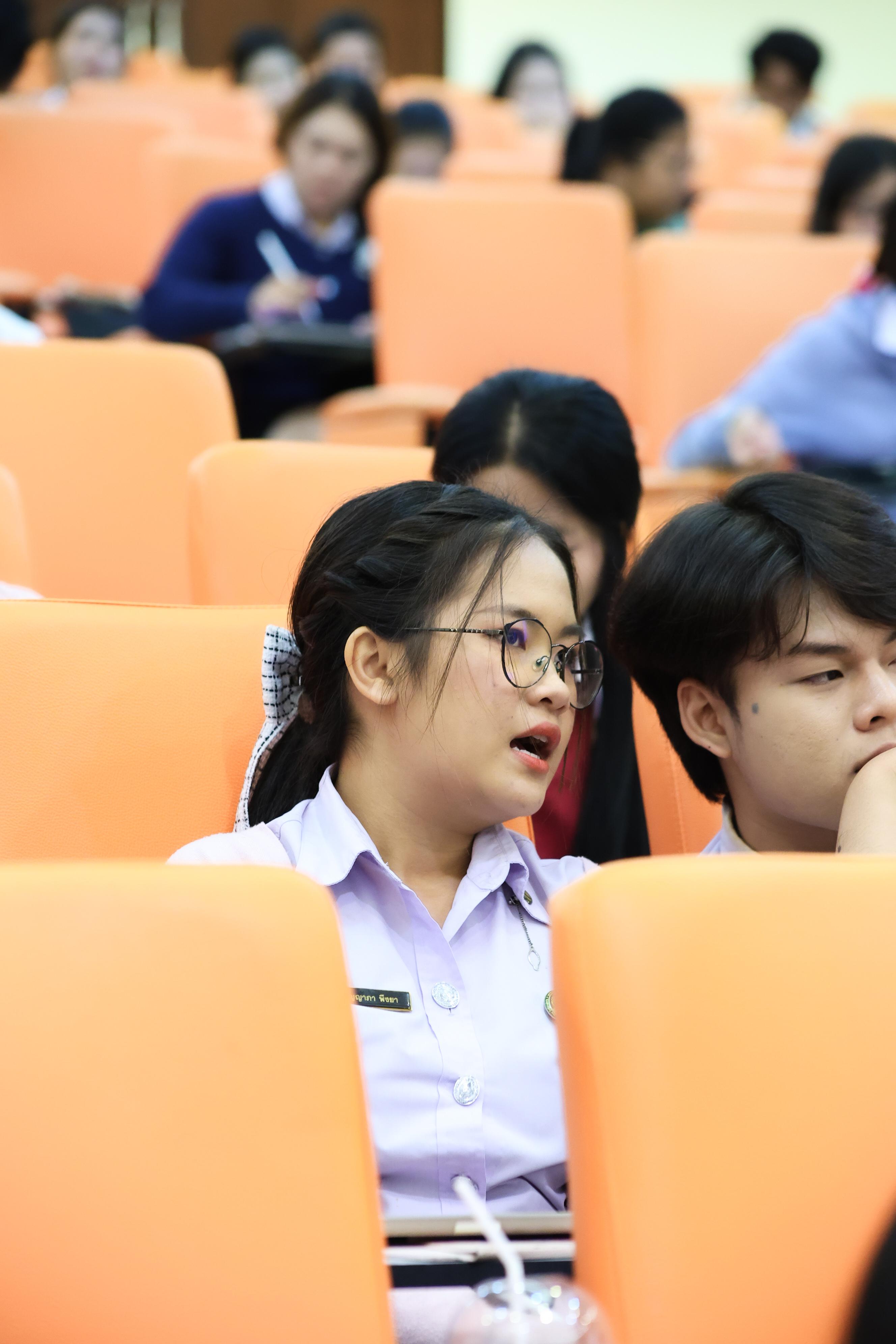 105. วันที่ 23 กันยายน 2569 คณะครุศาสตร์ มหาวิทยาลัยราชภัฏกำแพงเพชร ได้จัดการอาบรมติวสอบใบอนุญาติประกอบวิชาชีพให้กับนักศึกษาชั้นปี 3