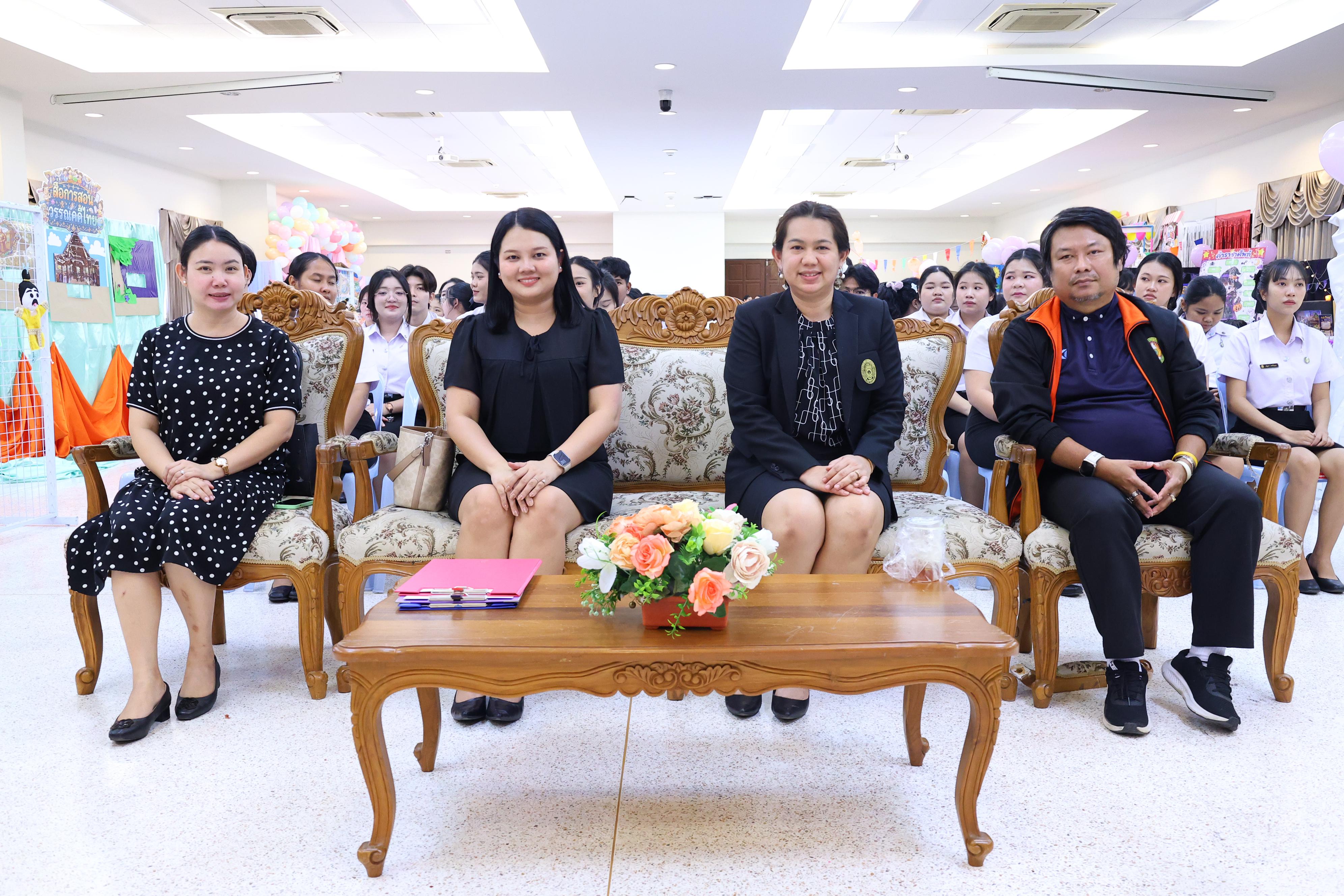 วันที่ 30 กันยายน 2569 โปรแกรมวิชาภาษาไทย คณะครุศาสตร์ มหาวิทยาลัยราชภัฏกำแพงเพชร ได้จัดนิทรรศแสดงสื่อภาษาไทย ณ ห้องประชุมคุรุร่มสัก1 คณะครุศาสตร์ มหาวิทยาลัยราชภัฏกำแพงเพชร