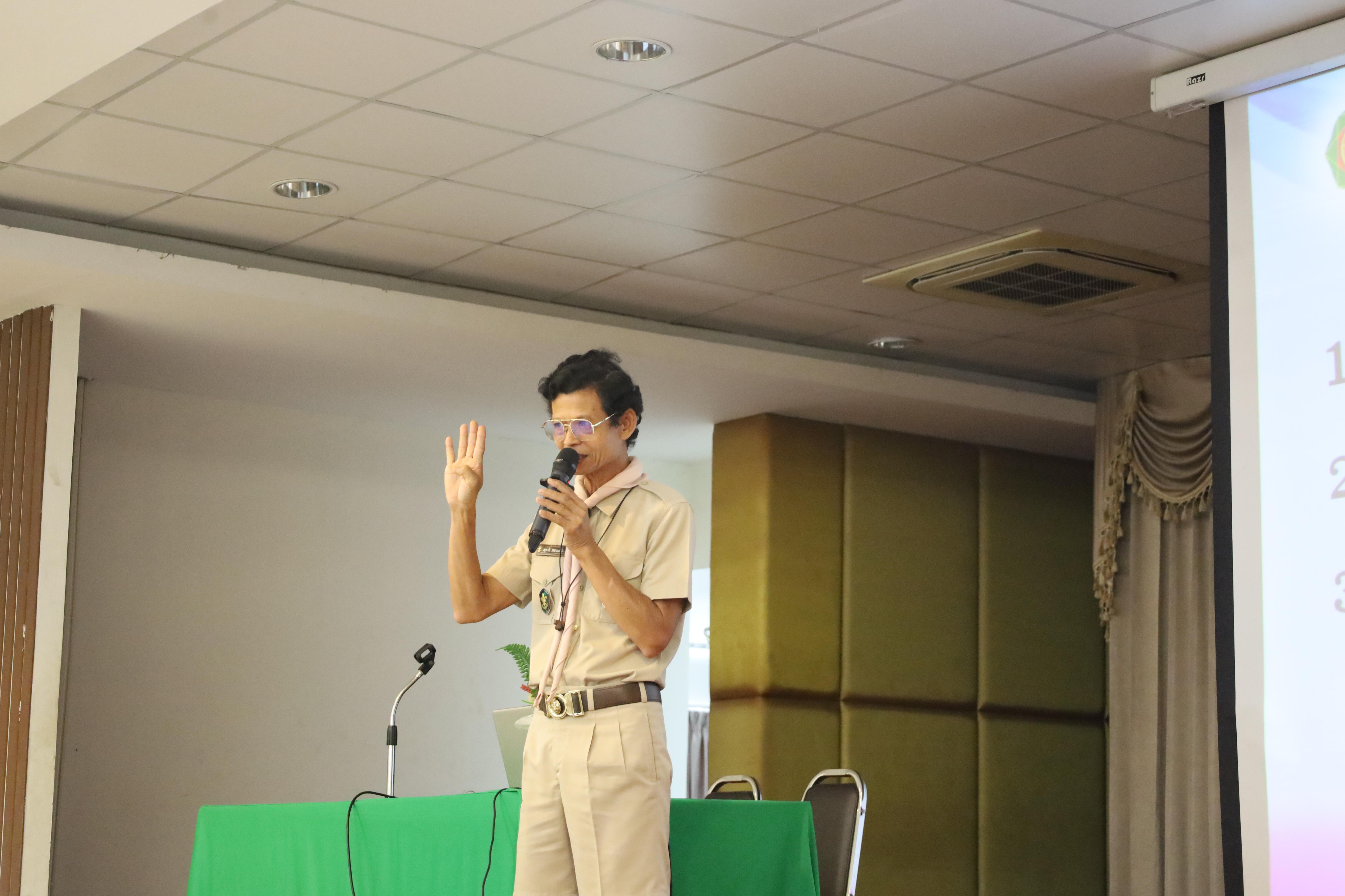 116. โครงการฝึกอบรมบุคลากรทางการลูกเสือ ระดับที่ 1 ขั้นที่ 1 ขั้นความรู้ทั่วไป (G.I.C.) ประจำปี 2569