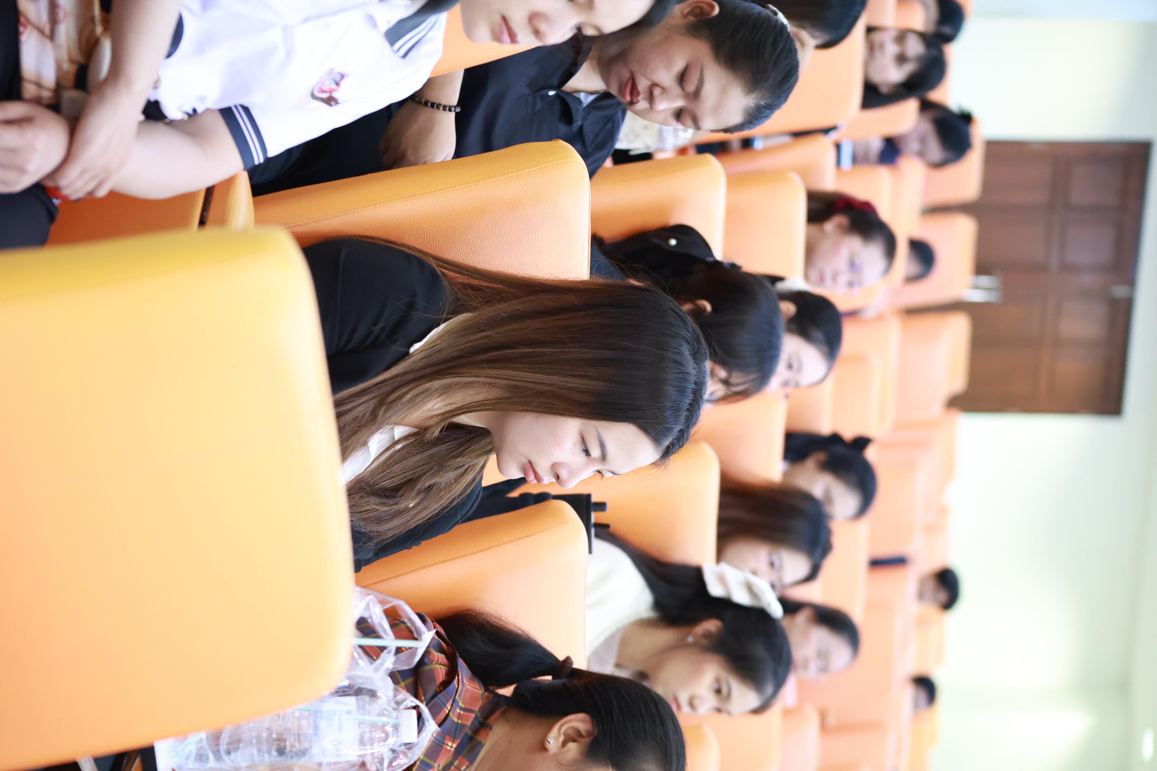 36. กิจกรรมปฐมนิเทศก่อนออกฝึกประสบการณ์วิชาชีพของนักศึกษาหลักสูตรประกาศนียบัตรบัณฑิต สาขาวิชาชีพครู