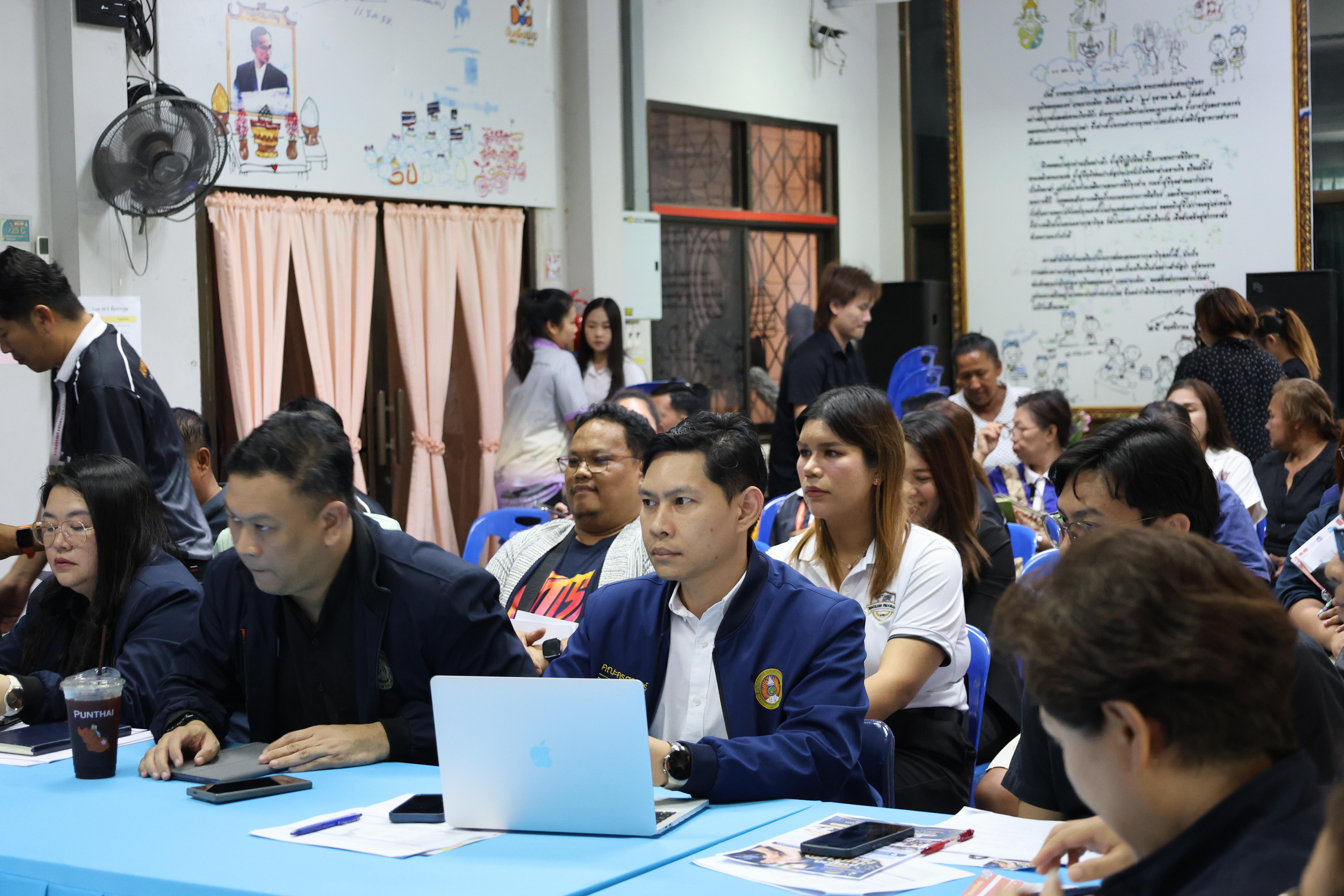 19. เข้าร่วมประชุมวางแผนดำเนินงานโครงการ"THAPHUTSA MODEL"