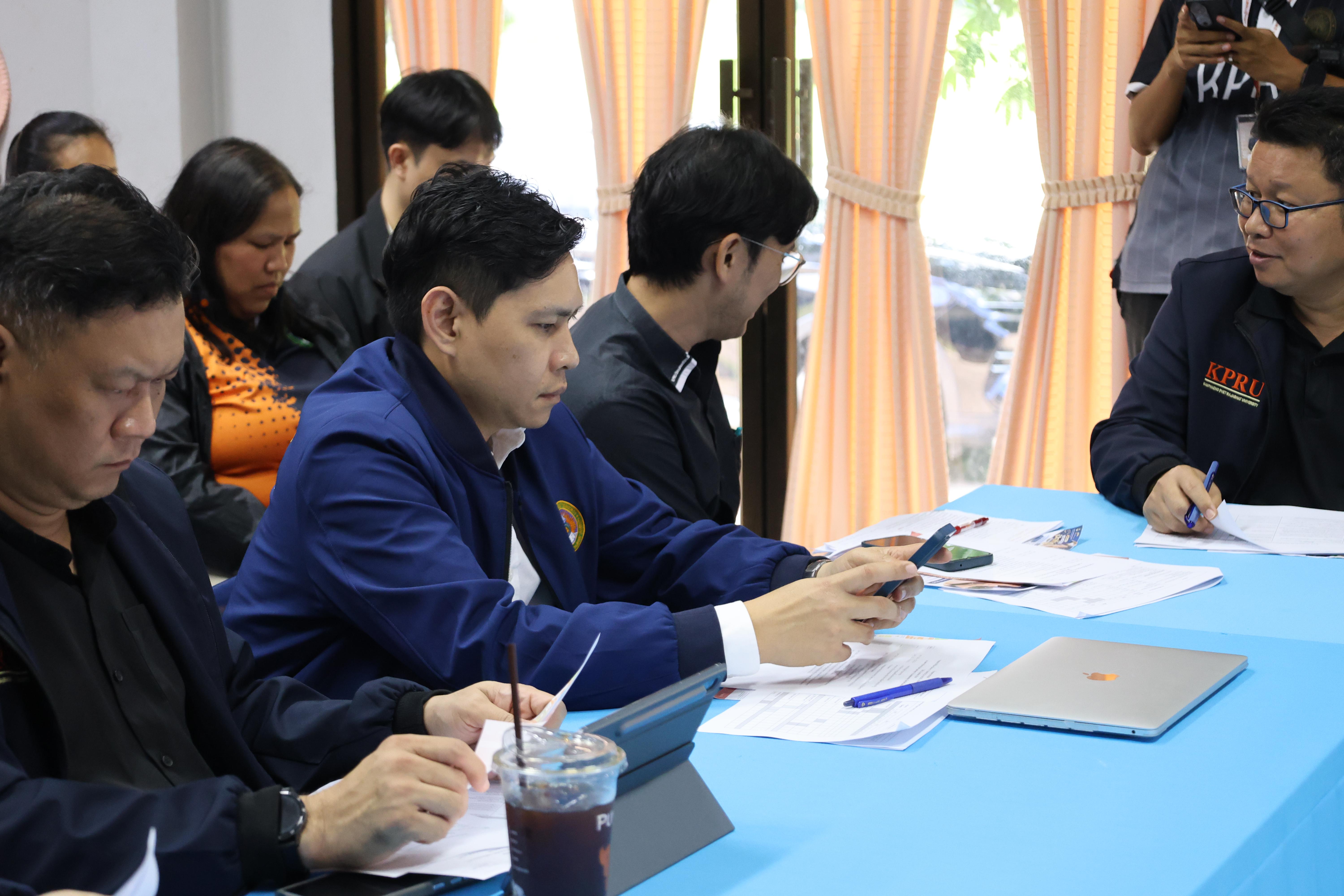35. เข้าร่วมประชุมวางแผนดำเนินงานโครงการ"THAPHUTSA MODEL"