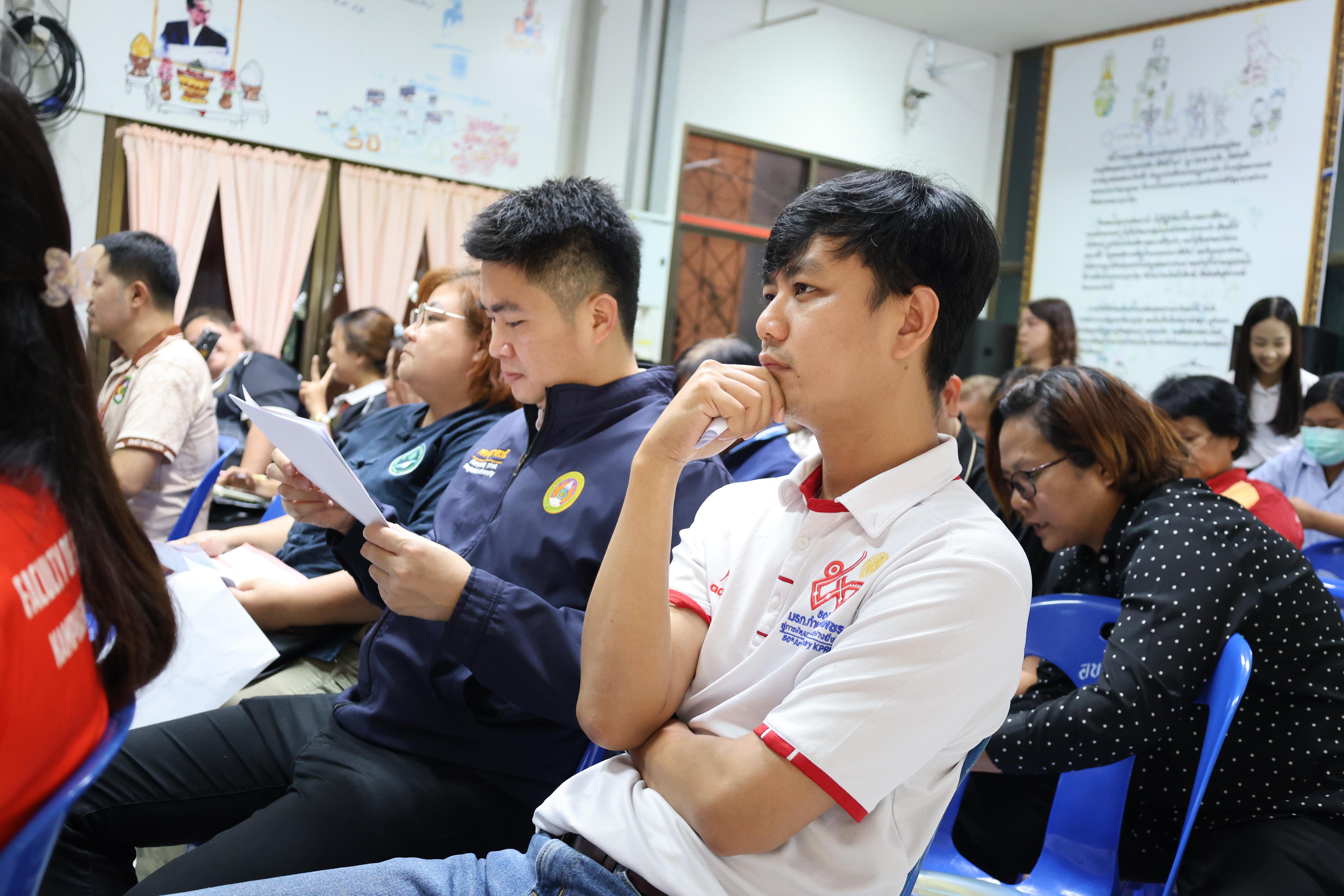 42. เข้าร่วมประชุมวางแผนดำเนินงานโครงการ"THAPHUTSA MODEL"