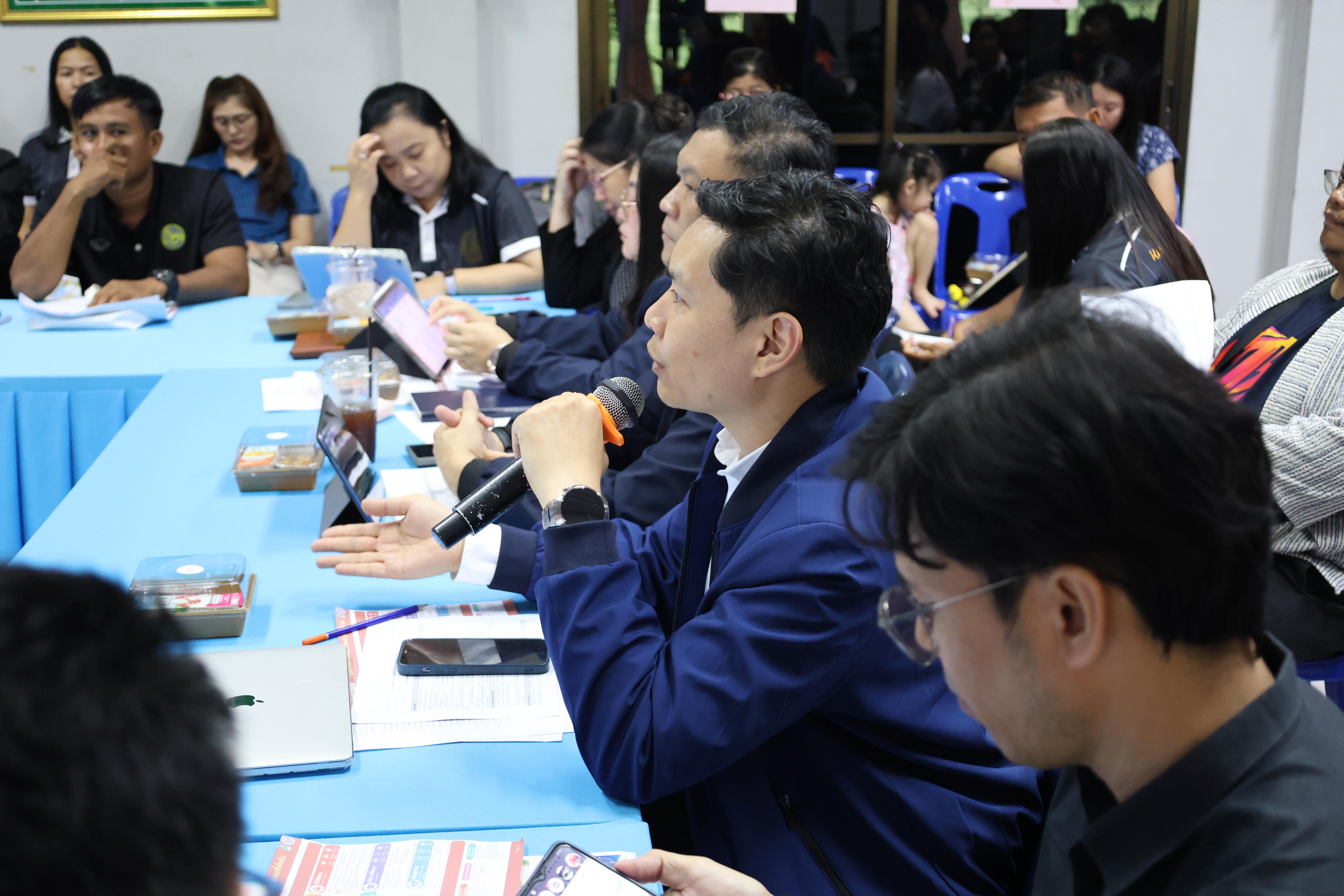 61. เข้าร่วมประชุมวางแผนดำเนินงานโครงการ"THAPHUTSA MODEL"