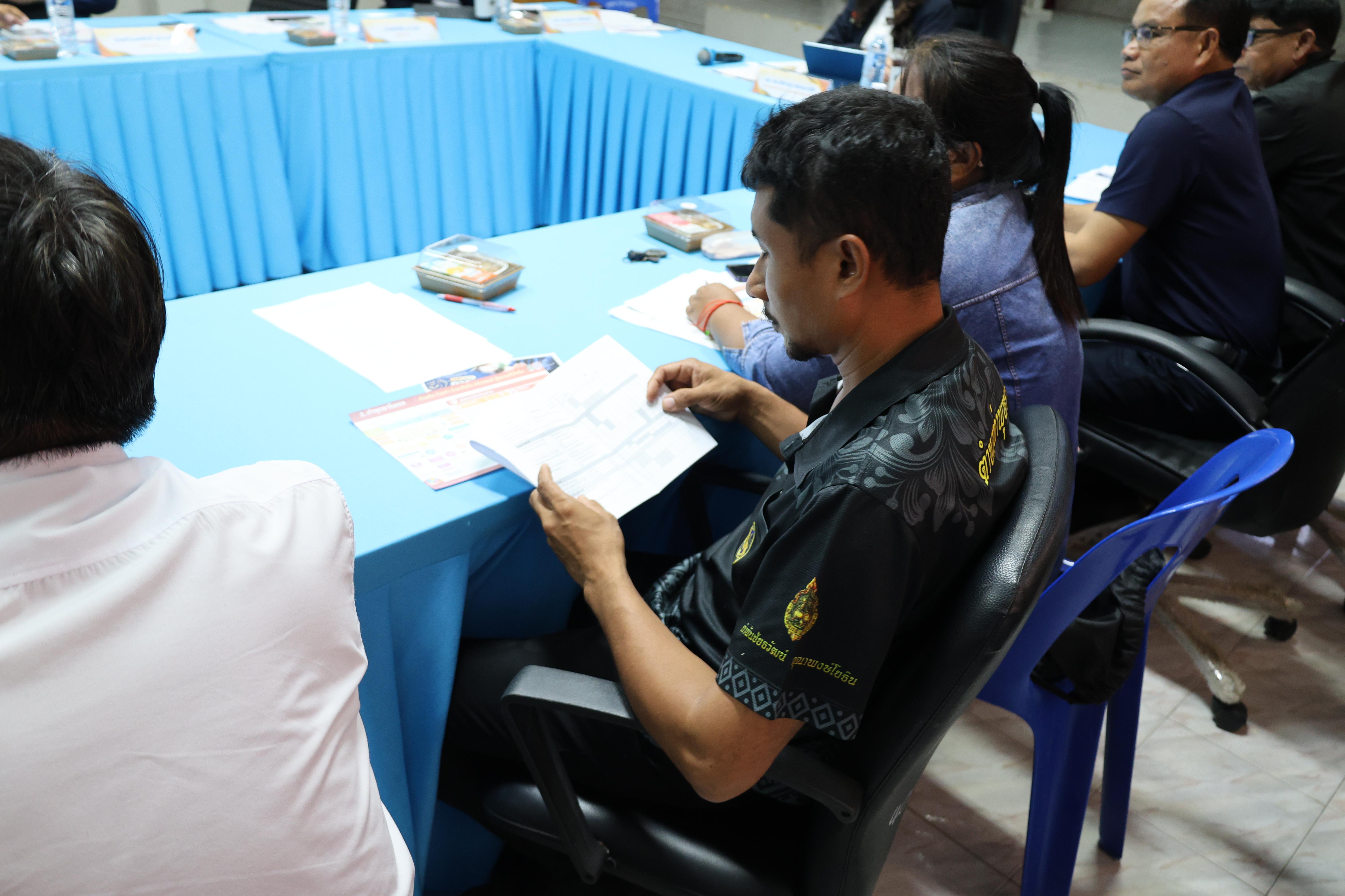 74. เข้าร่วมประชุมวางแผนดำเนินงานโครงการ"THAPHUTSA MODEL"