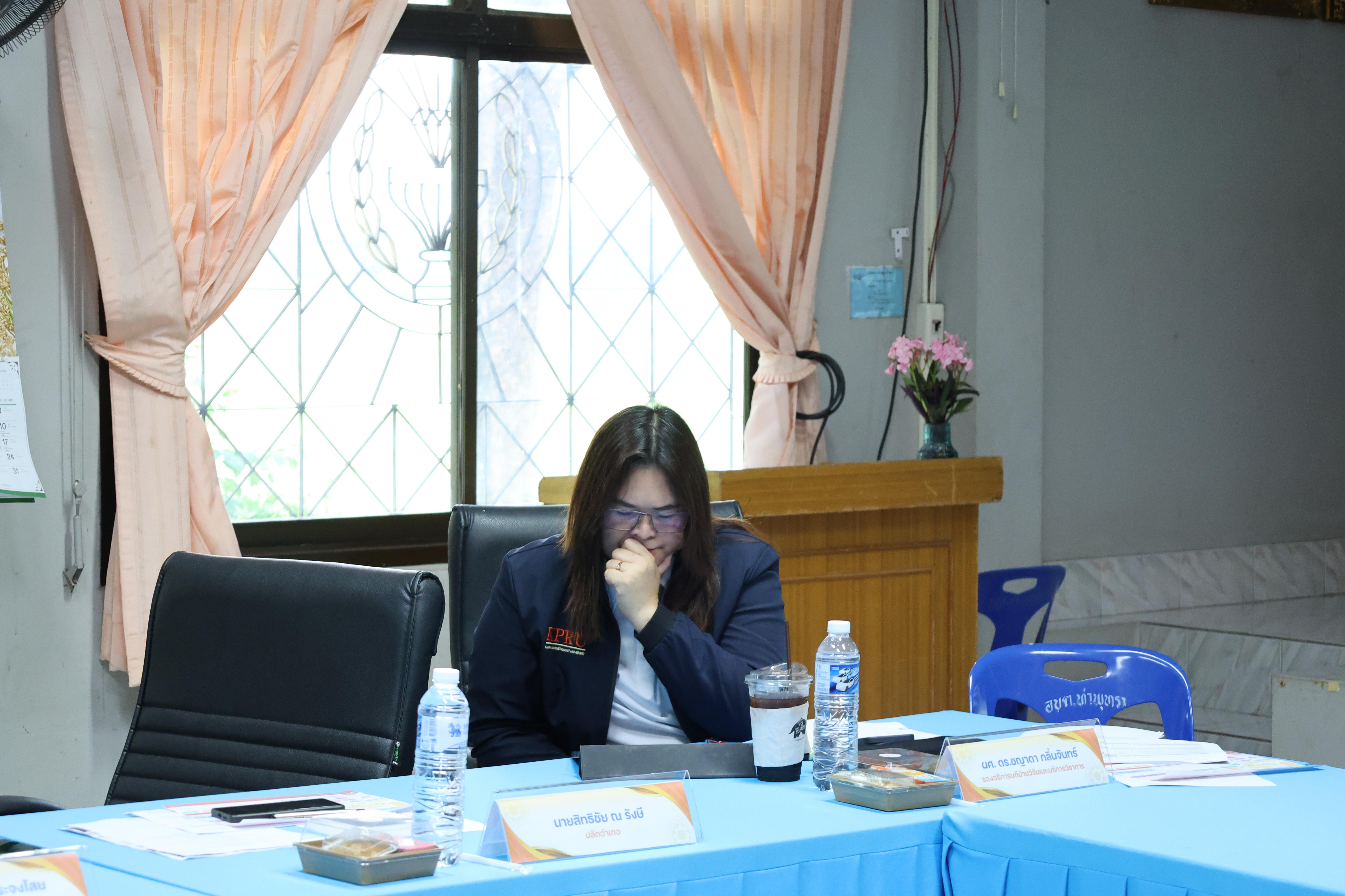 75. เข้าร่วมประชุมวางแผนดำเนินงานโครงการ"THAPHUTSA MODEL"