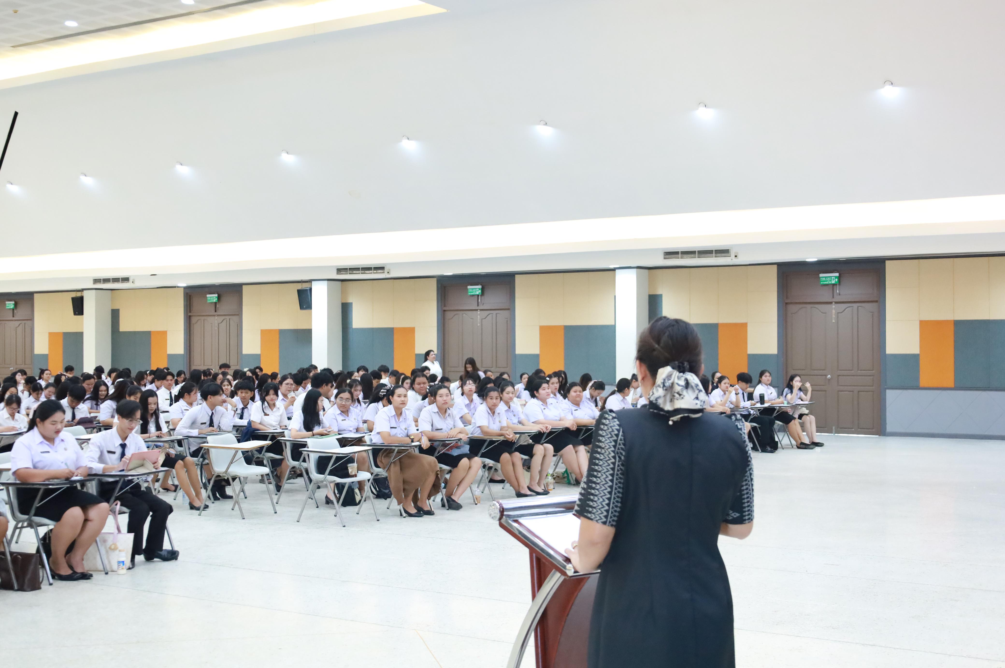 6. กิจกรรมปฐมนิเทศก่อนออกฝึกประสบการณ์วิชาชีพครู ขั้นปฏิบัติการสอนในสถานศึกษา ภาคเรียนที่2/2569