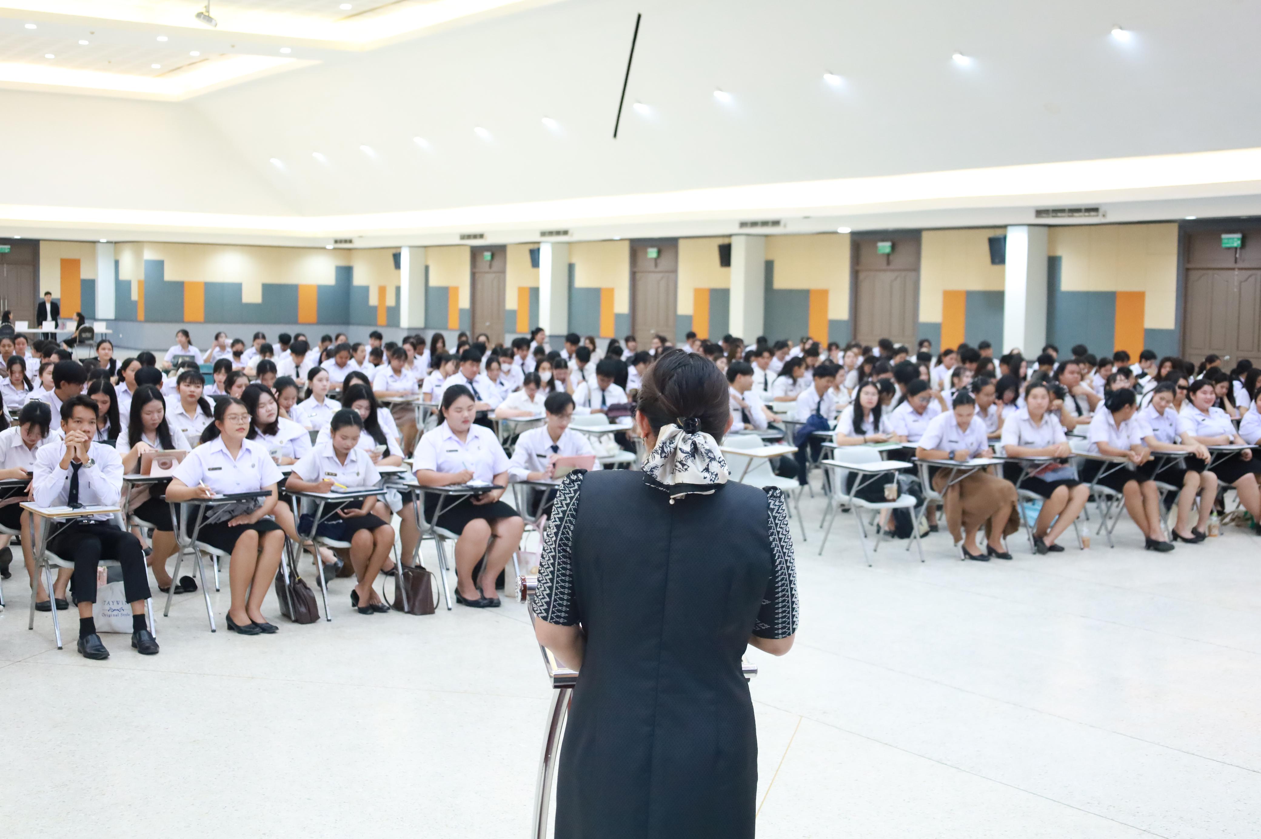 8. กิจกรรมปฐมนิเทศก่อนออกฝึกประสบการณ์วิชาชีพครู ขั้นปฏิบัติการสอนในสถานศึกษา ภาคเรียนที่2/2569