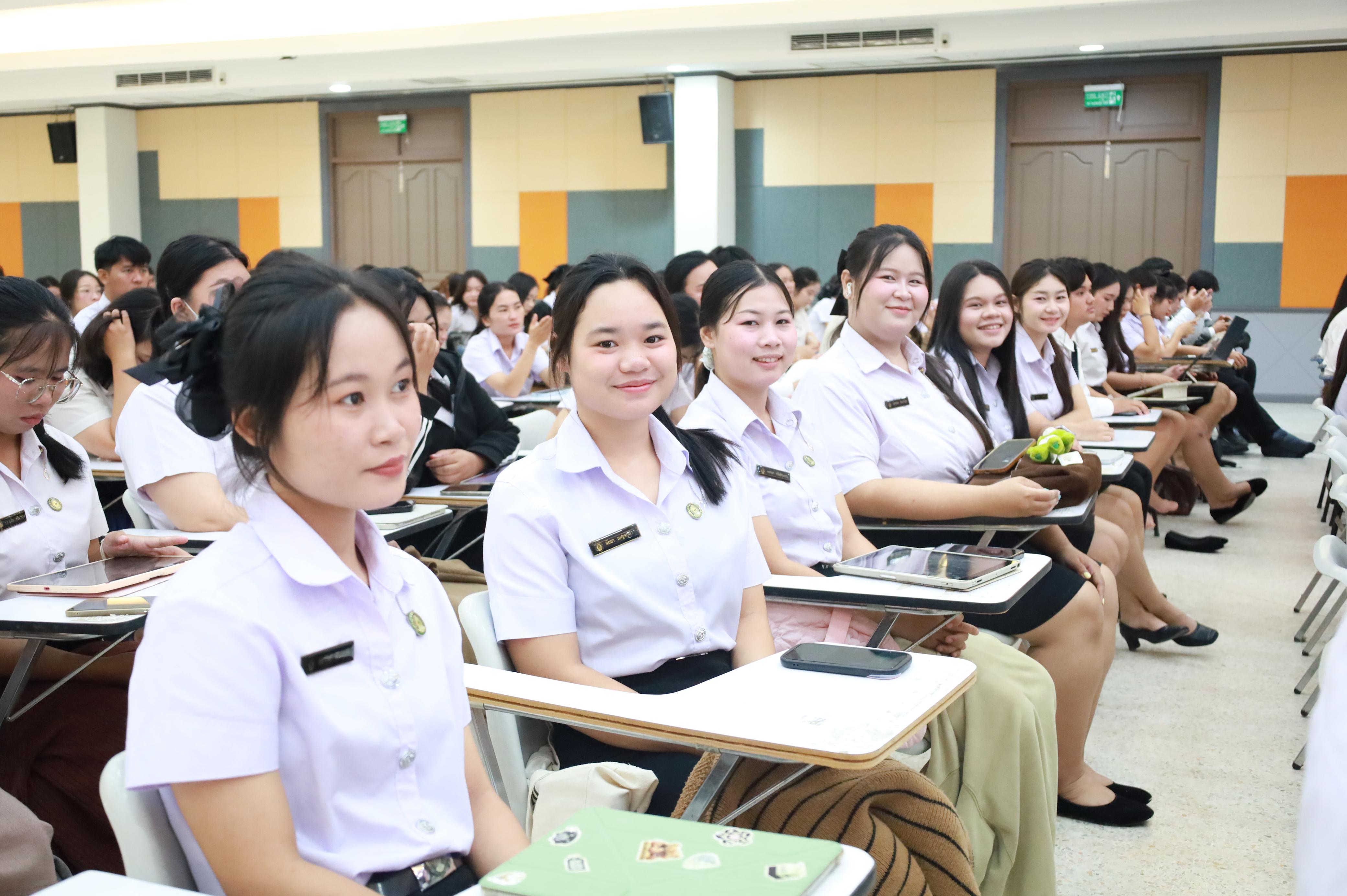 75. กิจกรรมปฐมนิเทศก่อนออกฝึกประสบการณ์วิชาชีพครู ขั้นปฏิบัติการสอนในสถานศึกษา ภาคเรียนที่2/2569