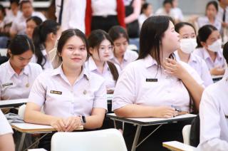กิจกรรมอบรมสัมนาเชิงปฏิบัติการเขียนบทความและนำเสนอนวัฒกรรมทางการศึกษาสำหรับนักศึกชั้นปีที่ 4 (ครูนักนวัฒกรรม)