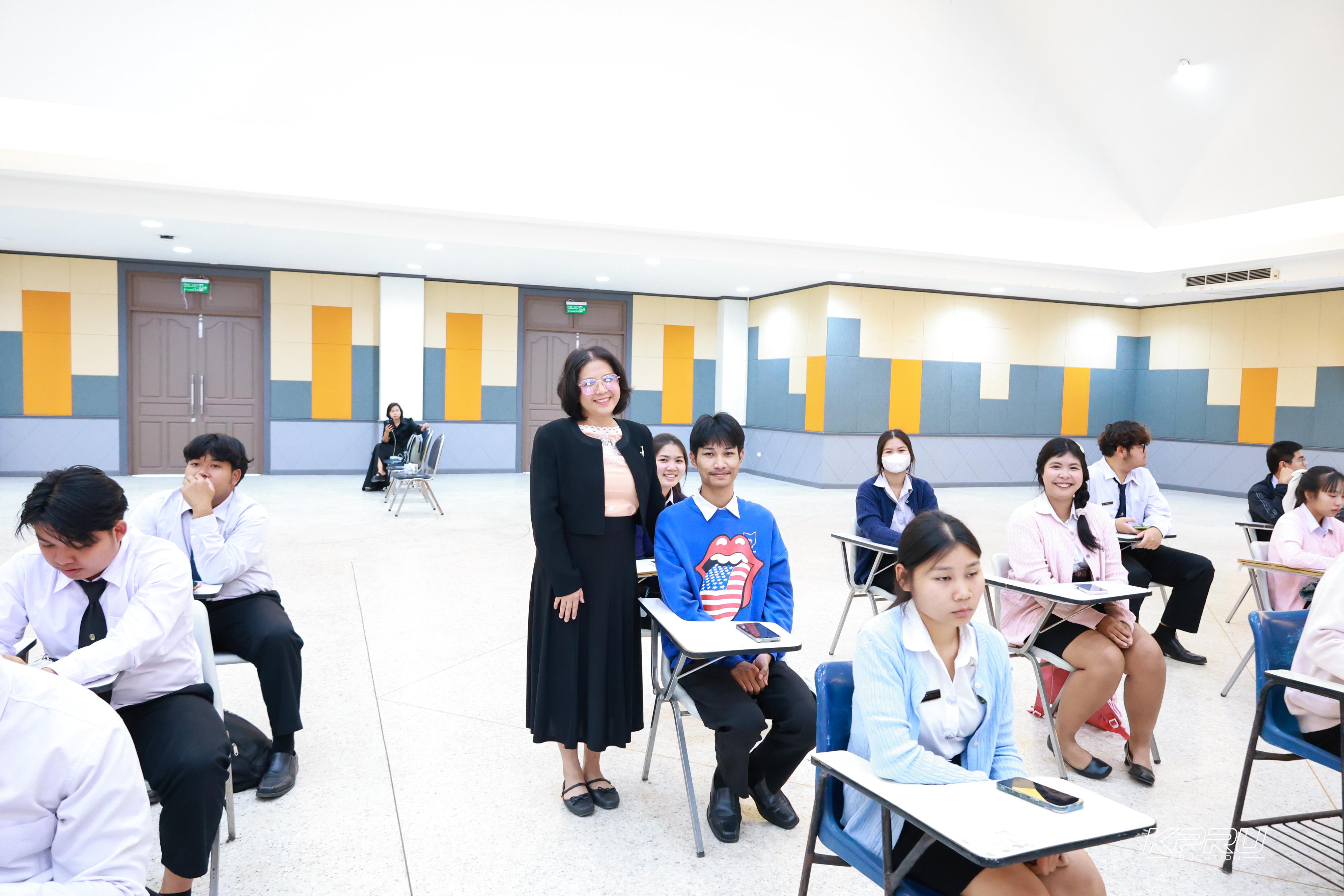 71. วันที่ 28 ตุลาคม 2569 คณะครุศาสตร์จัดสอบประมวลความรู้วิชาชีพครู ณ ห้องราชพฤกษ์ อาคารทีปังกรรัศมีโชติ มหาวิทยาลัยราชภัฏกำแพงเพชร