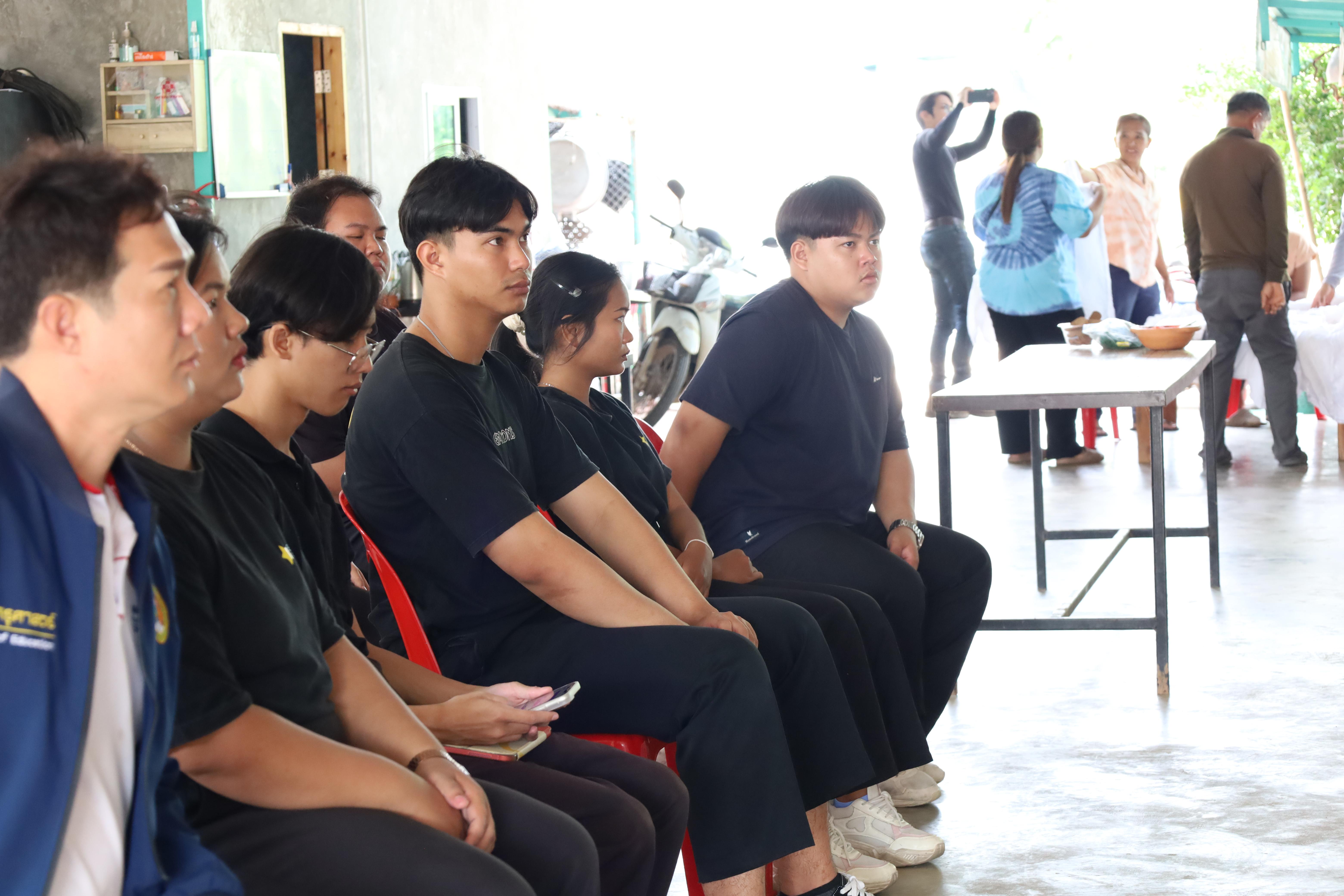 64. เมื่อวันที่ 28 - 29 เมษายน 2568 กิจกรรม Social Enterprise 1 กิจกรรมลงพื้นที่ทดลองเครื่องมือทางวิศวกรสังคมผ่านการเรียนรู้ ณ หมู่ 3 ตำบลหนองปลิง อำเภอเมืองกำแพงเพชร จังหวัดกำแพงเพชร
