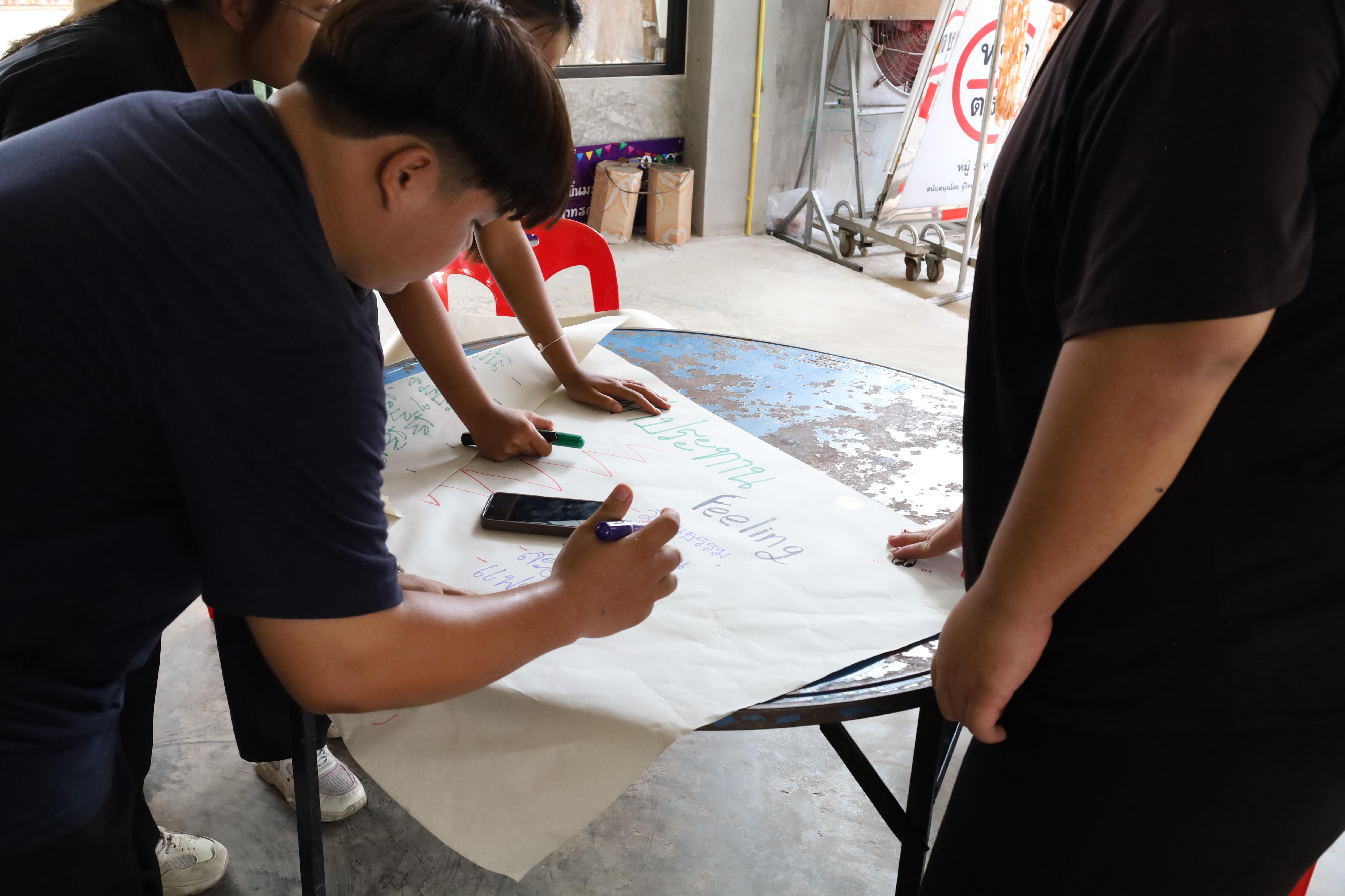 313. เมื่อวันที่ 28 - 29 เมษายน 2568 กิจกรรม Social Enterprise 1 กิจกรรมลงพื้นที่ทดลองเครื่องมือทางวิศวกรสังคมผ่านการเรียนรู้ ณ หมู่ 3 ตำบลหนองปลิง อำเภอเมืองกำแพงเพชร จังหวัดกำแพงเพชร