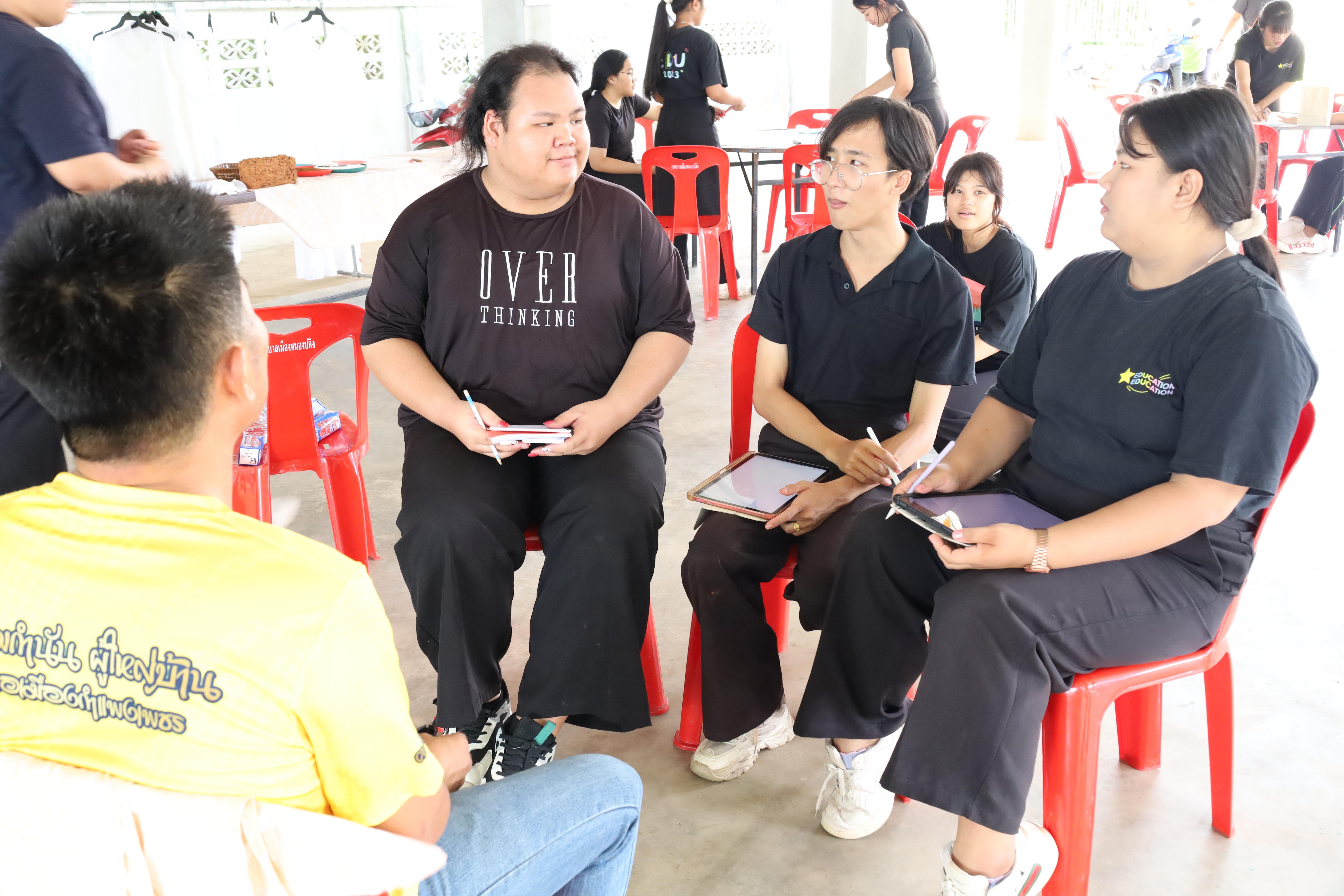 366. เมื่อวันที่ 28 - 29 เมษายน 2568 กิจกรรม Social Enterprise 1 กิจกรรมลงพื้นที่ทดลองเครื่องมือทางวิศวกรสังคมผ่านการเรียนรู้ ณ หมู่ 3 ตำบลหนองปลิง อำเภอเมืองกำแพงเพชร จังหวัดกำแพงเพชร