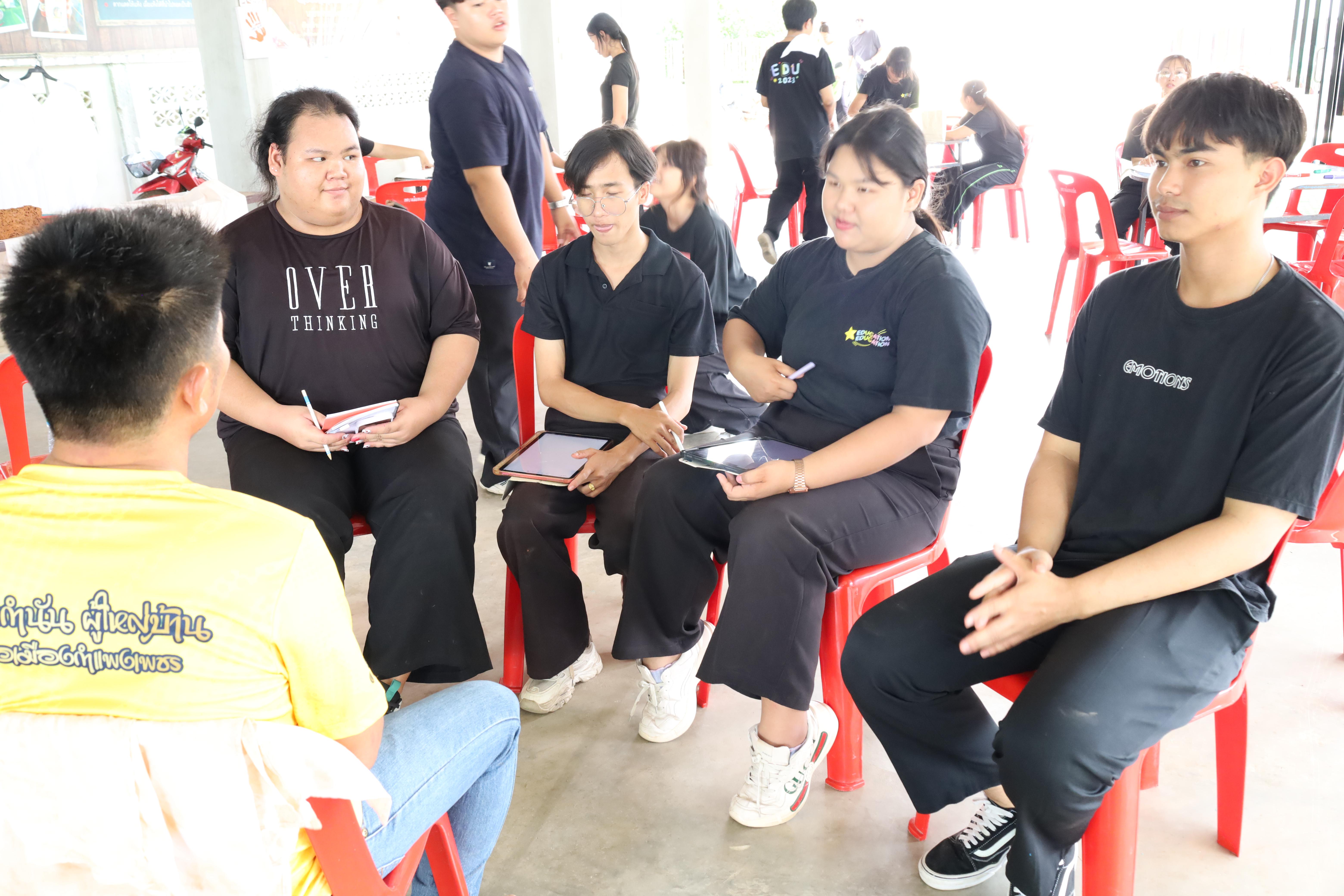 367. เมื่อวันที่ 28 - 29 เมษายน 2568 กิจกรรม Social Enterprise 1 กิจกรรมลงพื้นที่ทดลองเครื่องมือทางวิศวกรสังคมผ่านการเรียนรู้ ณ หมู่ 3 ตำบลหนองปลิง อำเภอเมืองกำแพงเพชร จังหวัดกำแพงเพชร
