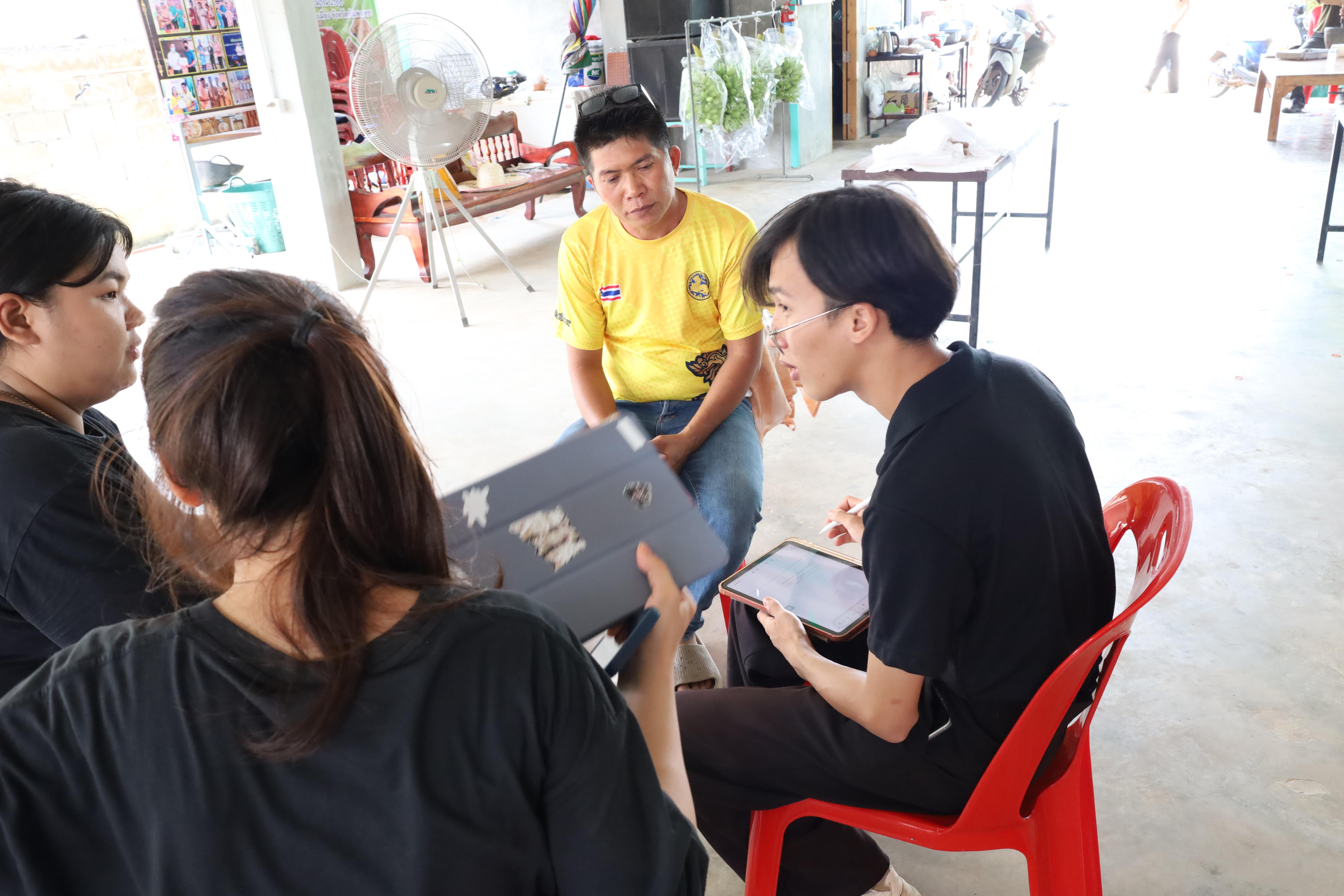 411. เมื่อวันที่ 28 - 29 เมษายน 2568 กิจกรรม Social Enterprise 1 กิจกรรมลงพื้นที่ทดลองเครื่องมือทางวิศวกรสังคมผ่านการเรียนรู้ ณ หมู่ 3 ตำบลหนองปลิง อำเภอเมืองกำแพงเพชร จังหวัดกำแพงเพชร