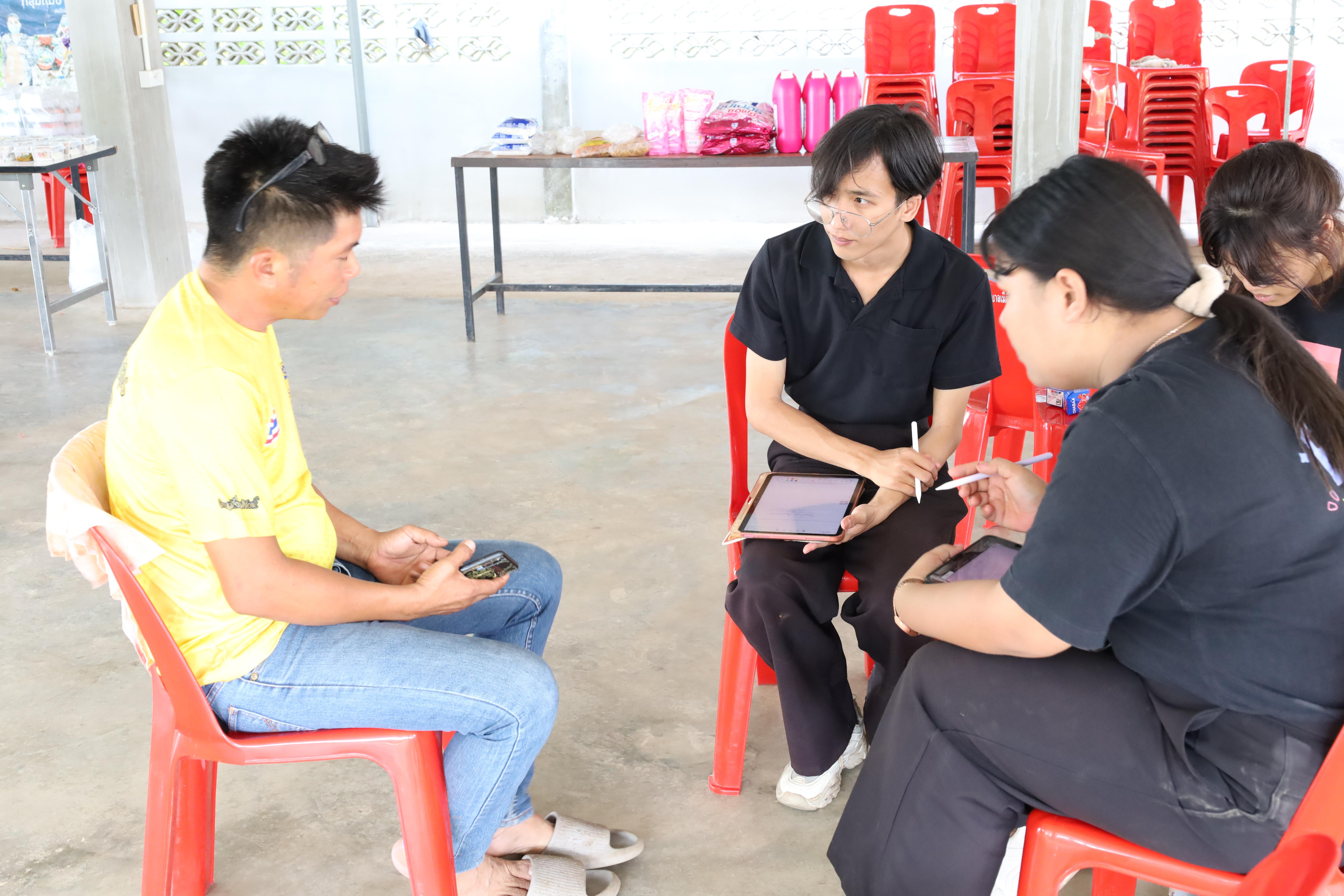 413. เมื่อวันที่ 28 - 29 เมษายน 2568 กิจกรรม Social Enterprise 1 กิจกรรมลงพื้นที่ทดลองเครื่องมือทางวิศวกรสังคมผ่านการเรียนรู้ ณ หมู่ 3 ตำบลหนองปลิง อำเภอเมืองกำแพงเพชร จังหวัดกำแพงเพชร
