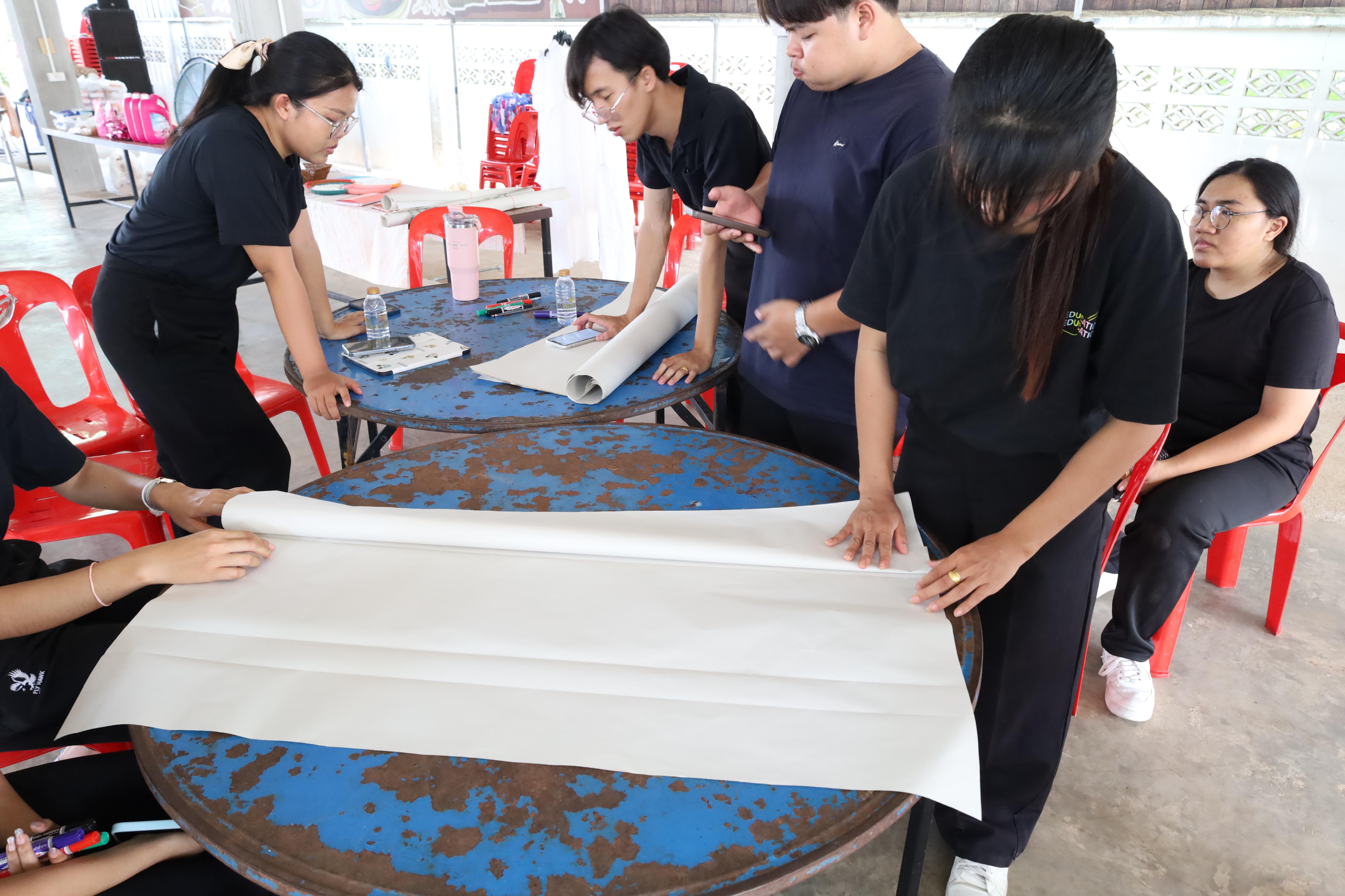 544. เมื่อวันที่ 28 - 29 เมษายน 2568 กิจกรรม Social Enterprise 1 กิจกรรมลงพื้นที่ทดลองเครื่องมือทางวิศวกรสังคมผ่านการเรียนรู้ ณ หมู่ 3 ตำบลหนองปลิง อำเภอเมืองกำแพงเพชร จังหวัดกำแพงเพชร