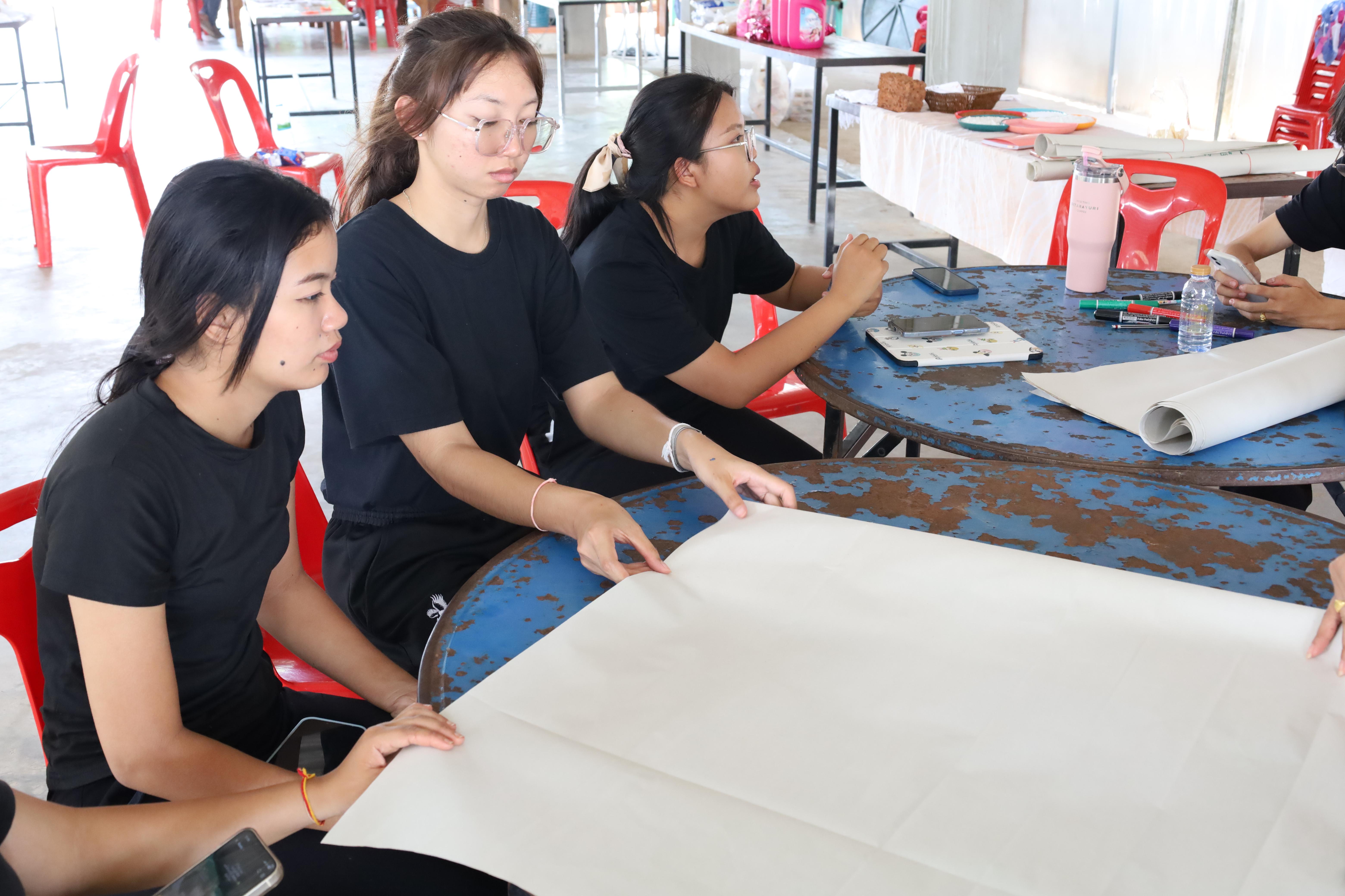 546. เมื่อวันที่ 28 - 29 เมษายน 2568 กิจกรรม Social Enterprise 1 กิจกรรมลงพื้นที่ทดลองเครื่องมือทางวิศวกรสังคมผ่านการเรียนรู้ ณ หมู่ 3 ตำบลหนองปลิง อำเภอเมืองกำแพงเพชร จังหวัดกำแพงเพชร