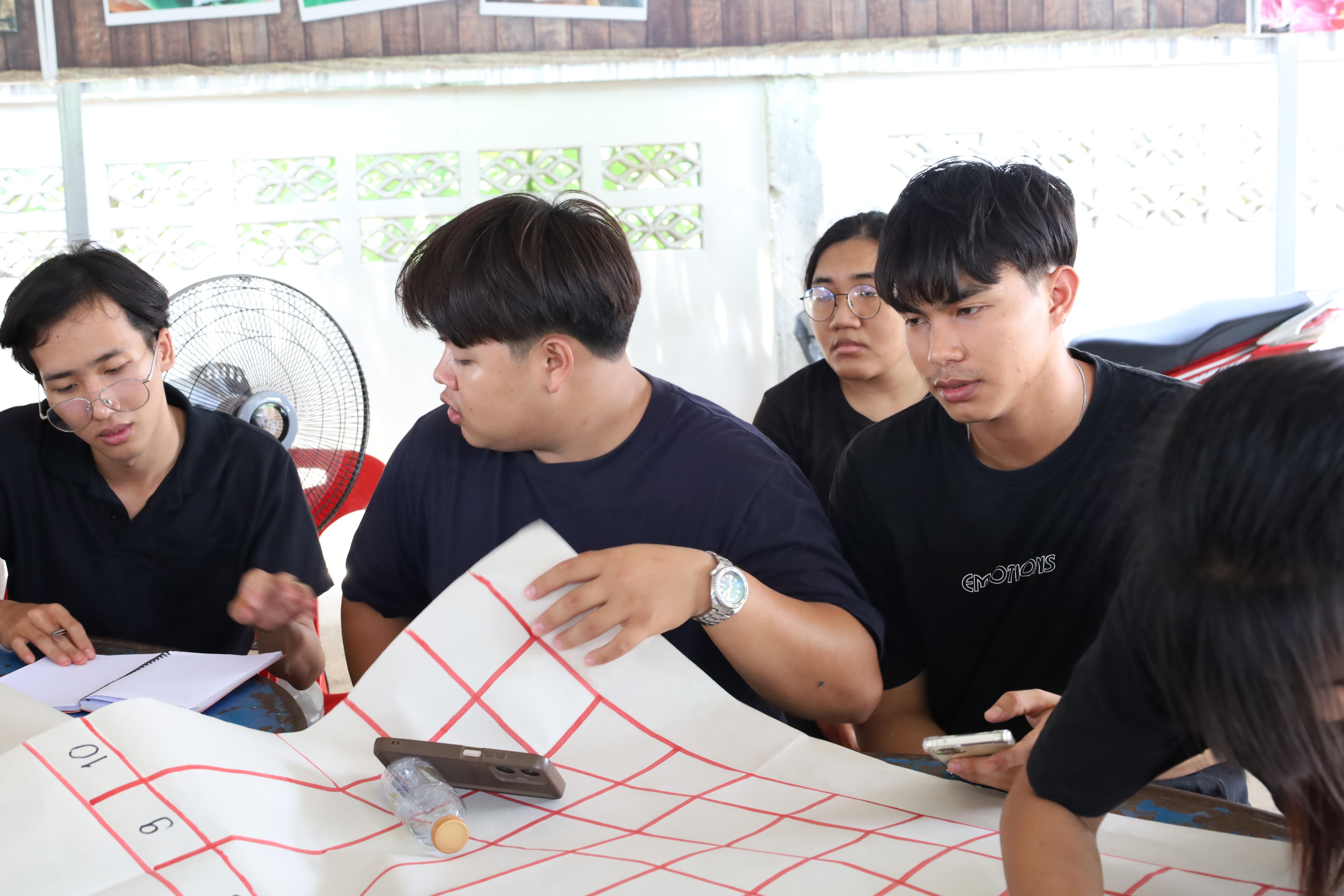 554. เมื่อวันที่ 28 - 29 เมษายน 2568 กิจกรรม Social Enterprise 1 กิจกรรมลงพื้นที่ทดลองเครื่องมือทางวิศวกรสังคมผ่านการเรียนรู้ ณ หมู่ 3 ตำบลหนองปลิง อำเภอเมืองกำแพงเพชร จังหวัดกำแพงเพชร