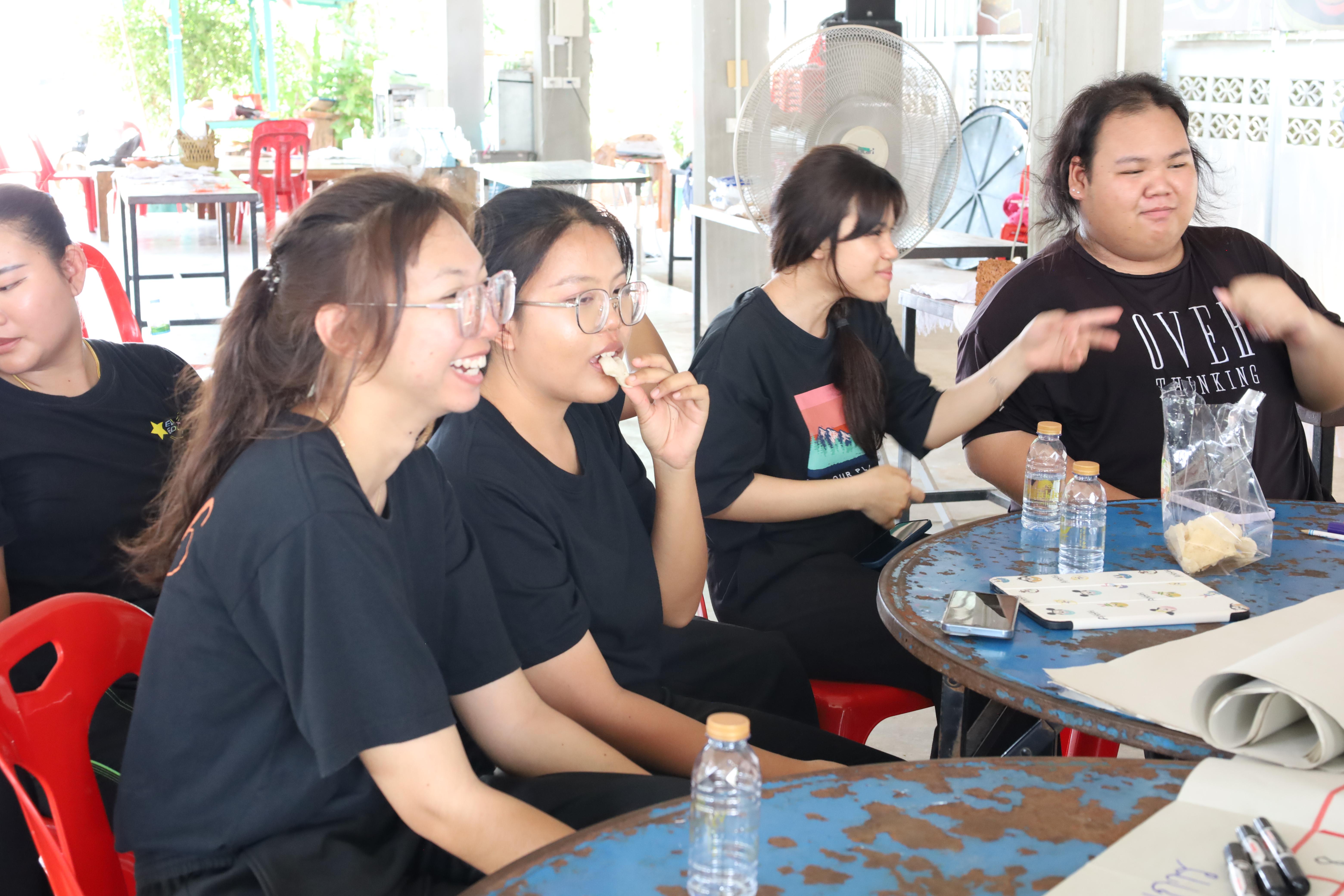 566. เมื่อวันที่ 28 - 29 เมษายน 2568 กิจกรรม Social Enterprise 1 กิจกรรมลงพื้นที่ทดลองเครื่องมือทางวิศวกรสังคมผ่านการเรียนรู้ ณ หมู่ 3 ตำบลหนองปลิง อำเภอเมืองกำแพงเพชร จังหวัดกำแพงเพชร